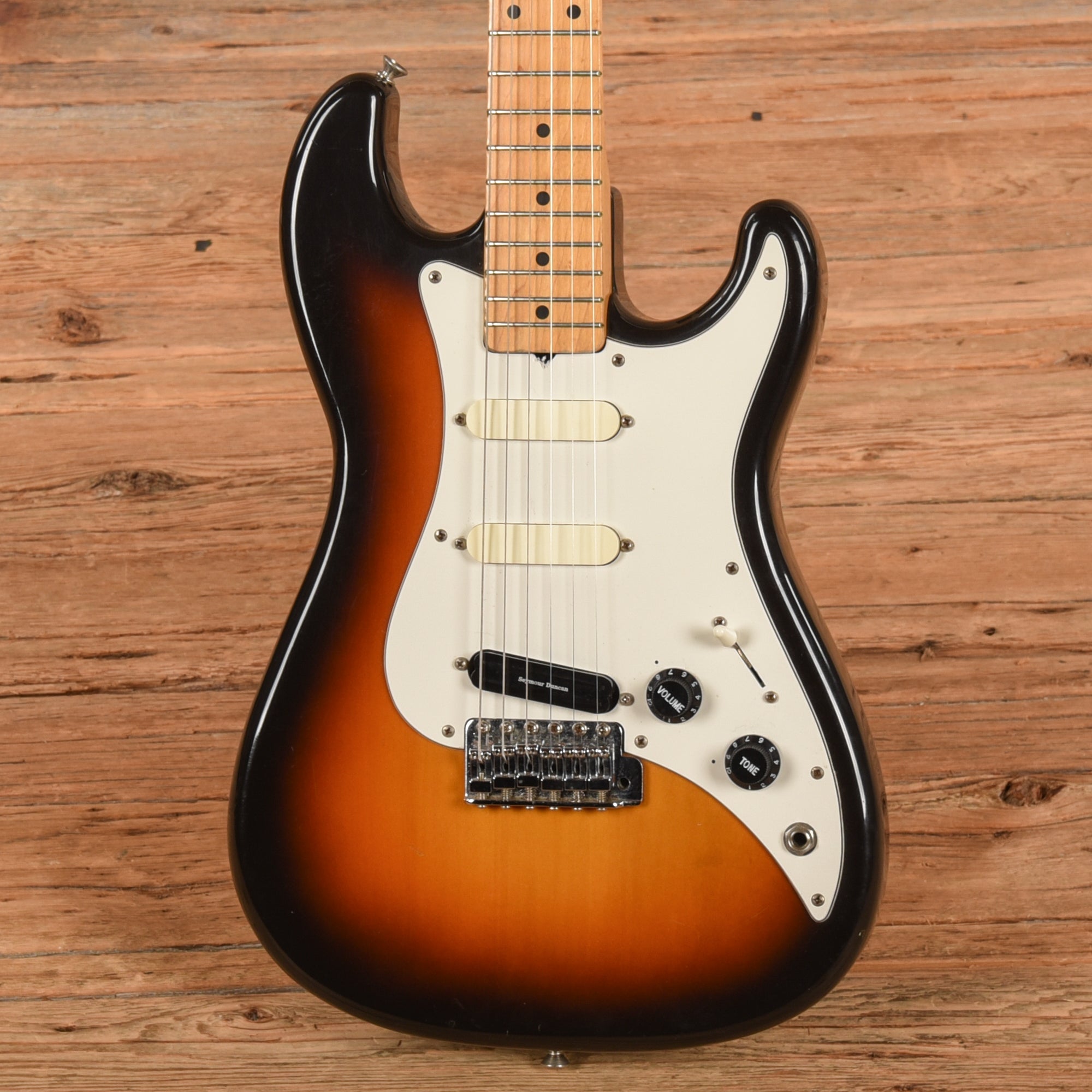 Squier Bullet S-3T Brown Sunburst 1986