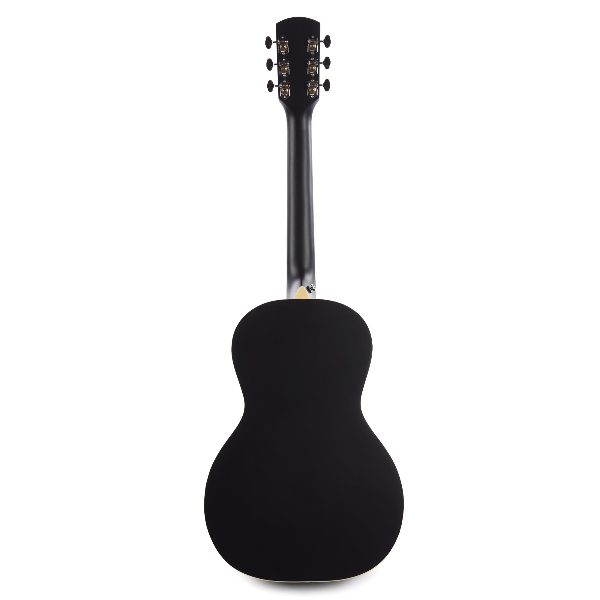 Orangewood Juniper Black Live Rubber Bridge Parlor Acoustic Guitar Lefty