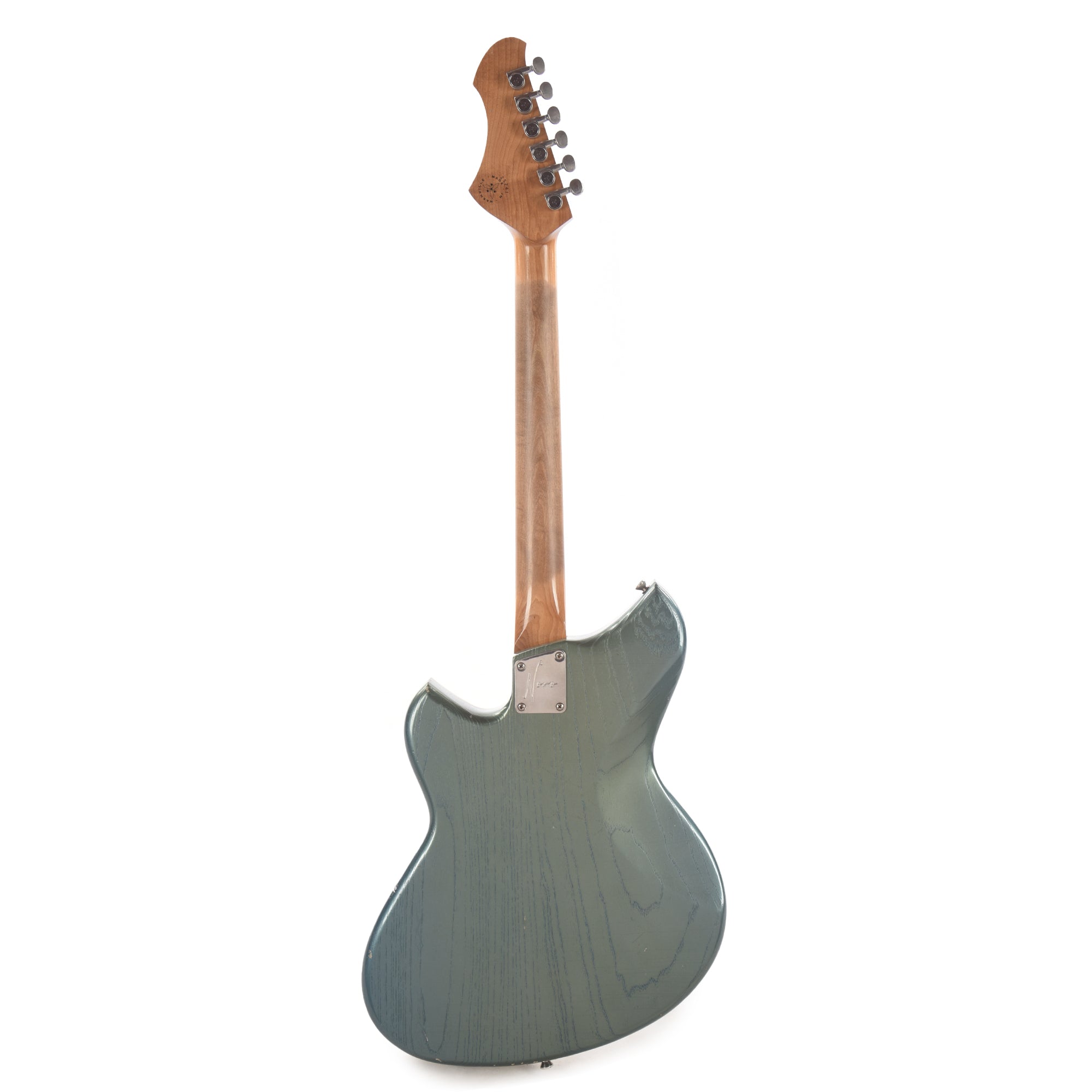 Novo Miris J Pelham Blue Light Distress w/Block Inlays & Fralin P-90s