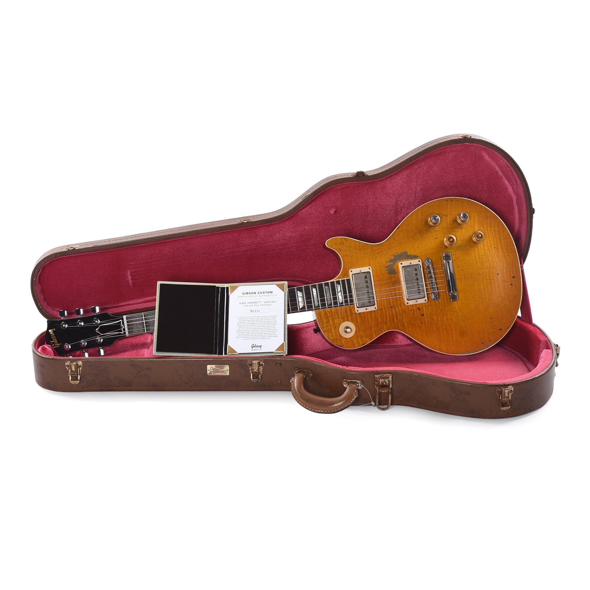 Gibson Custom Shop Murphy Lab Replica Kirk Hammett 1959 Les Paul Standard 