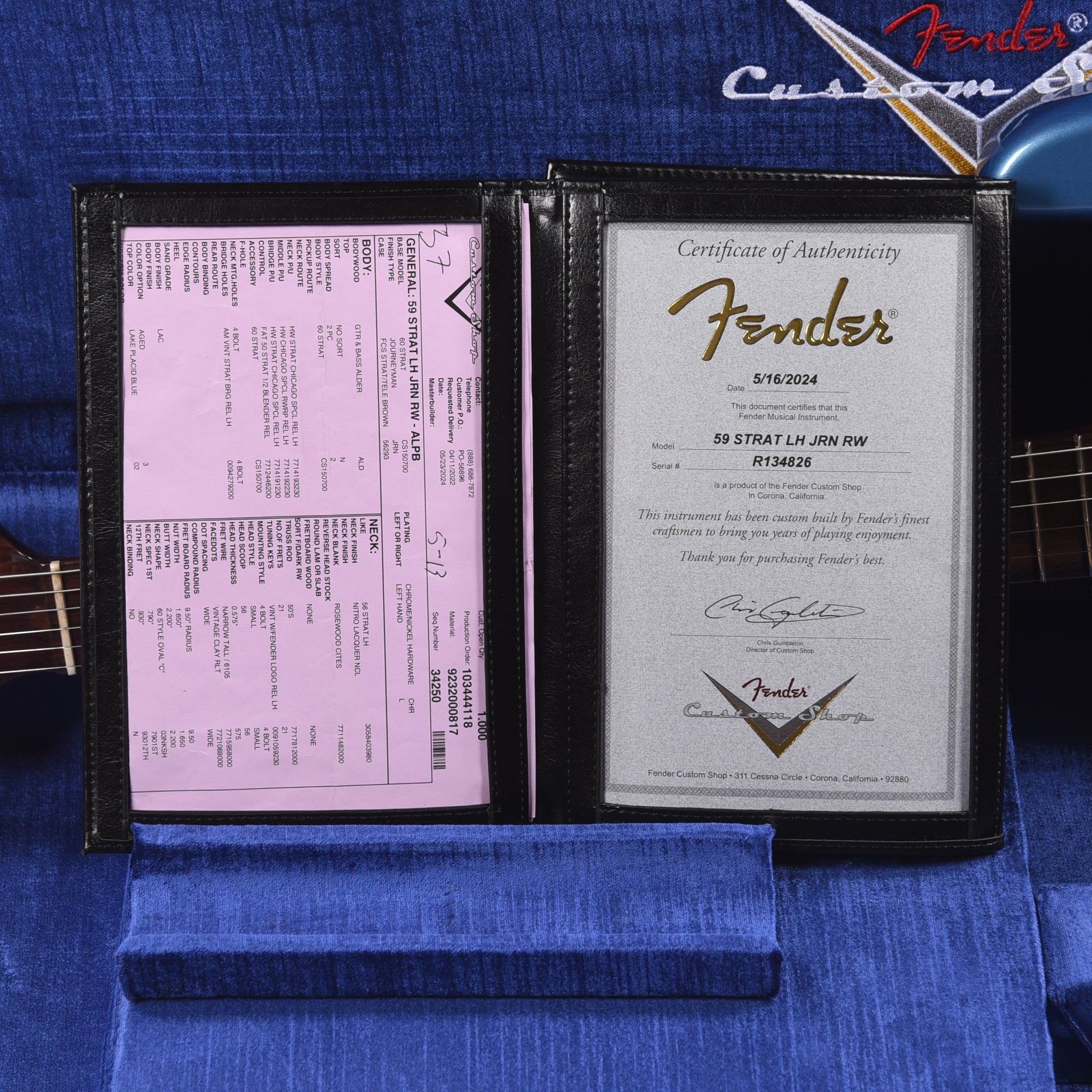 Fender Custom Shop 1959 Stratocaster 