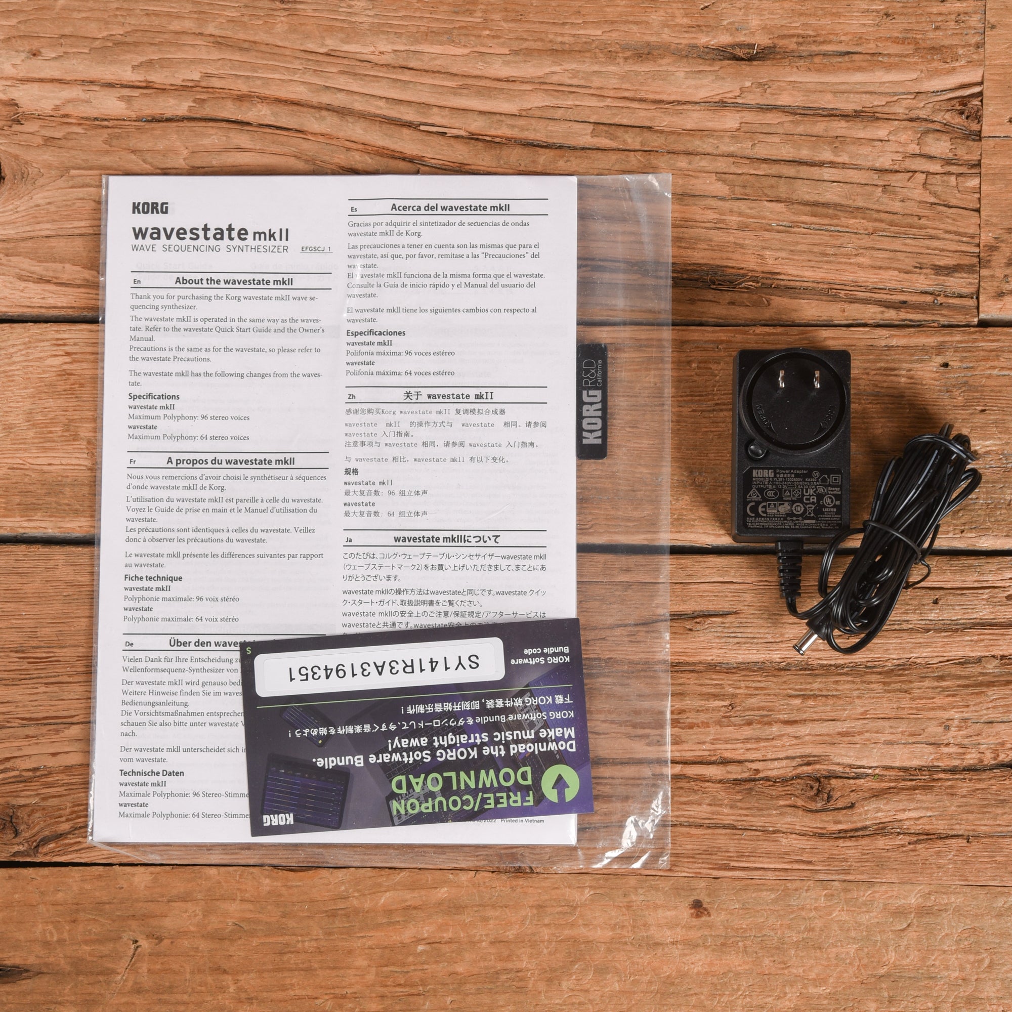 Korg Wavestate MKII Digital Wave Sequencing Synthesizer - USED