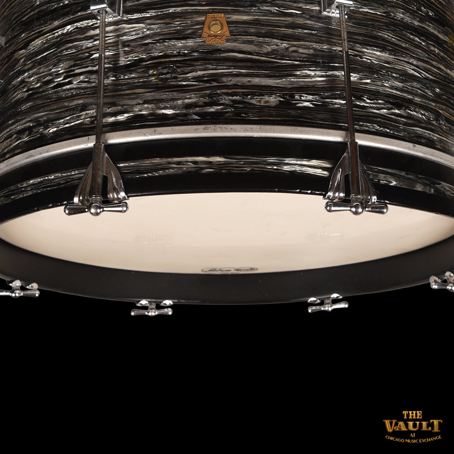 Ludwig Club Date Black Oyster Pearl 12/14/20 3pc. Drum Kit VINTAGE