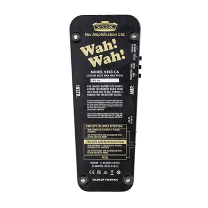 Vox V863CA Custom Auto Wah Pedal