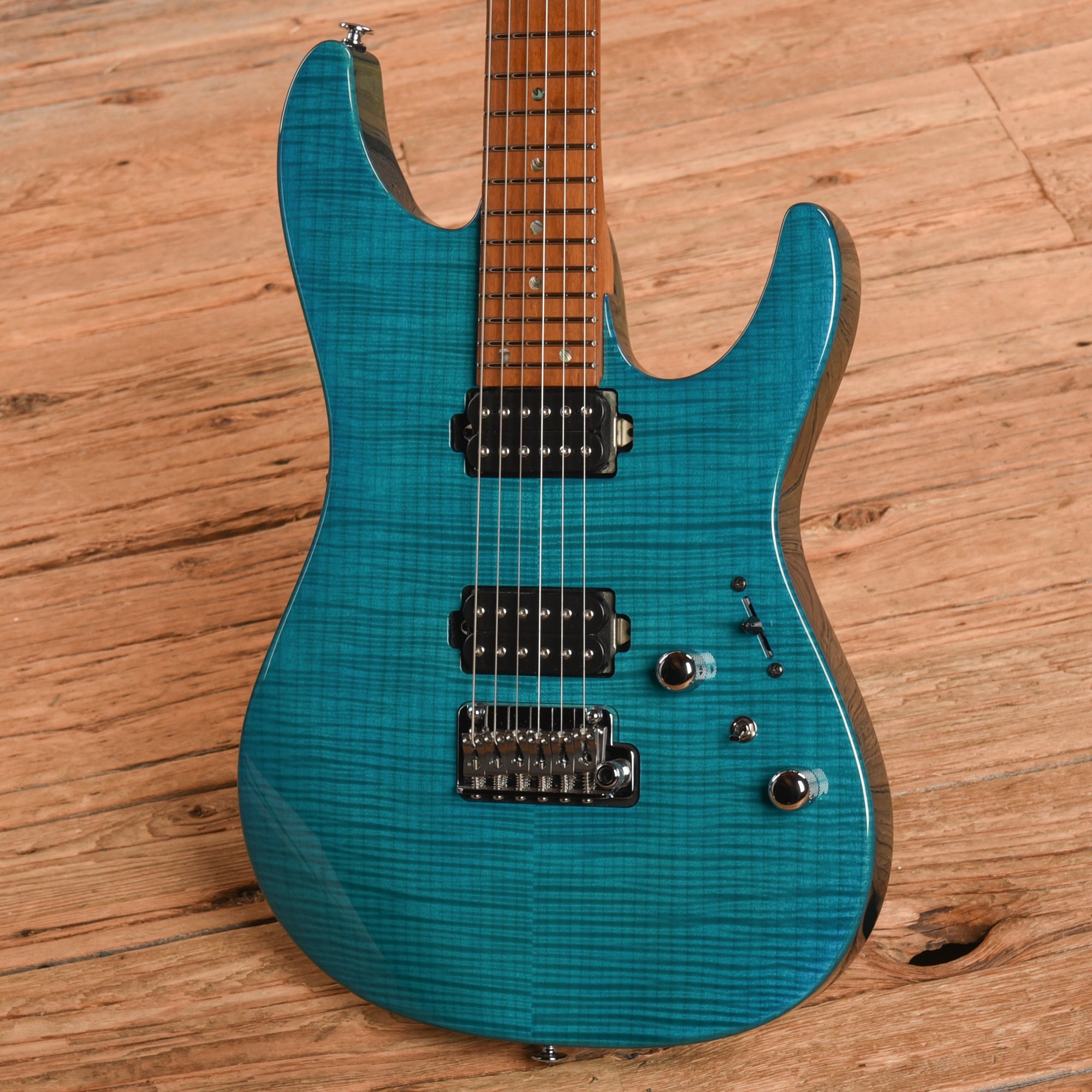 Ibanez MM1 Martin Miller Signature Transparent Aqua Blue 2020