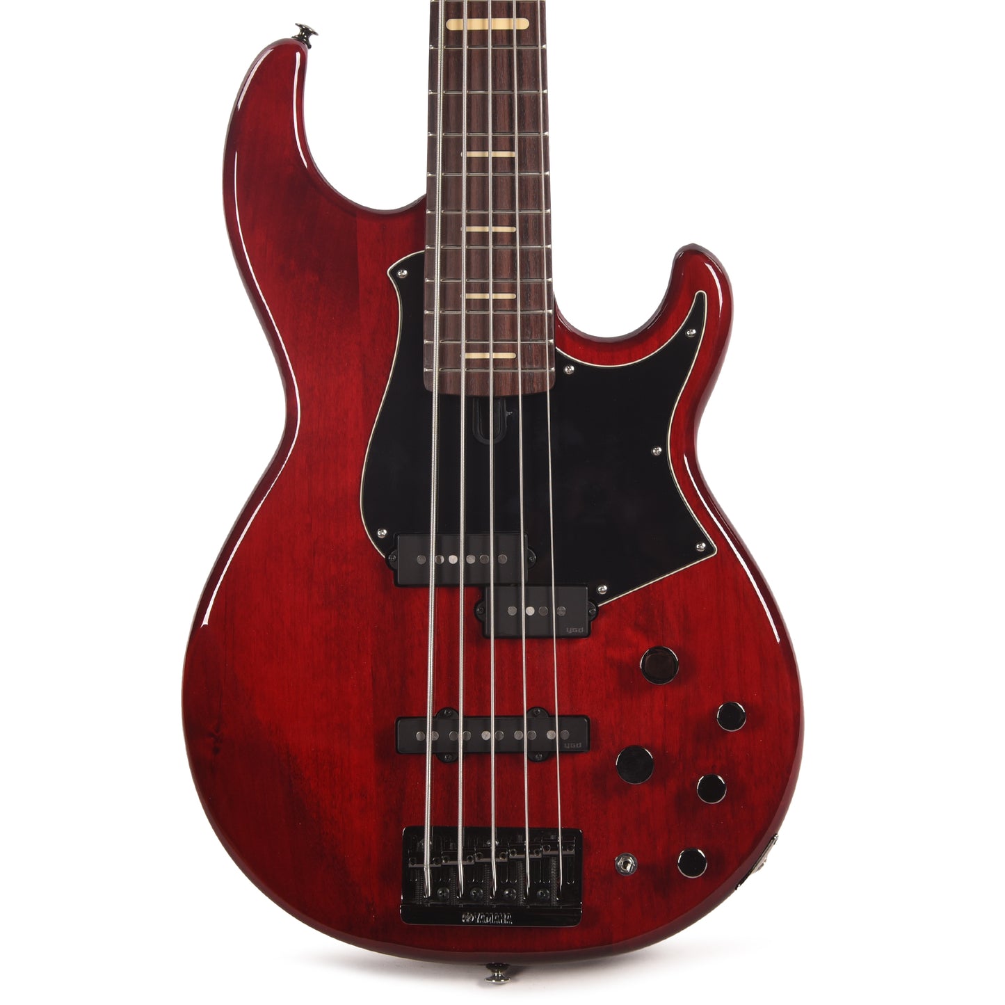 Yamaha BB735A 5-String Electric Bass Fired Red
