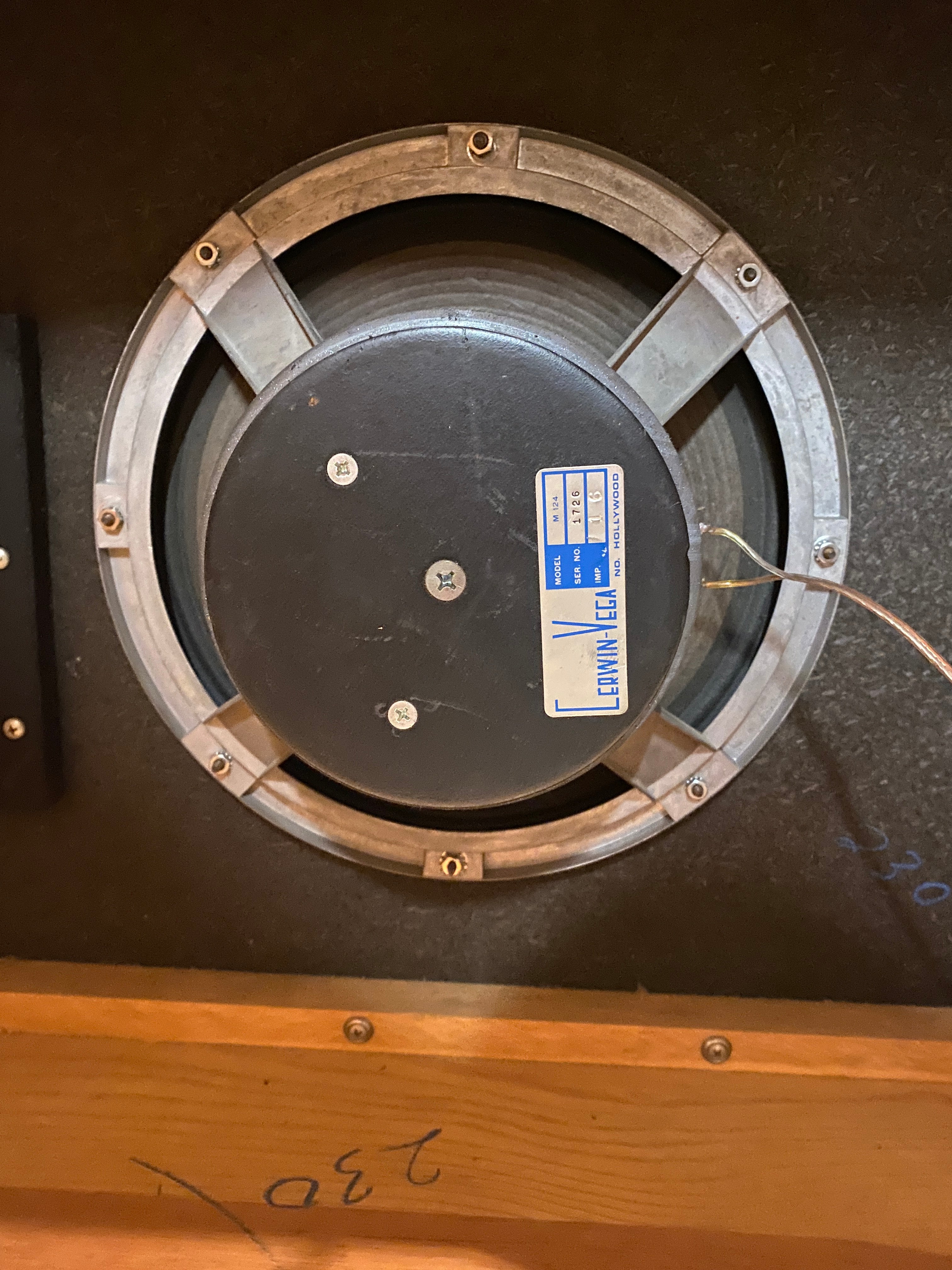 Fender Large 2x12 Cab 1960s - Dave Amato of REO Speedwagon