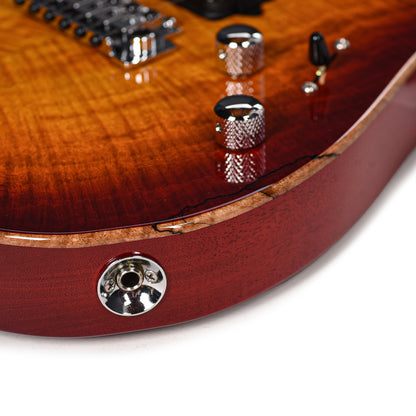 Suhr Custom Modern T Aged Cherry Burst w/CME-Selected Spalt Maple Top
