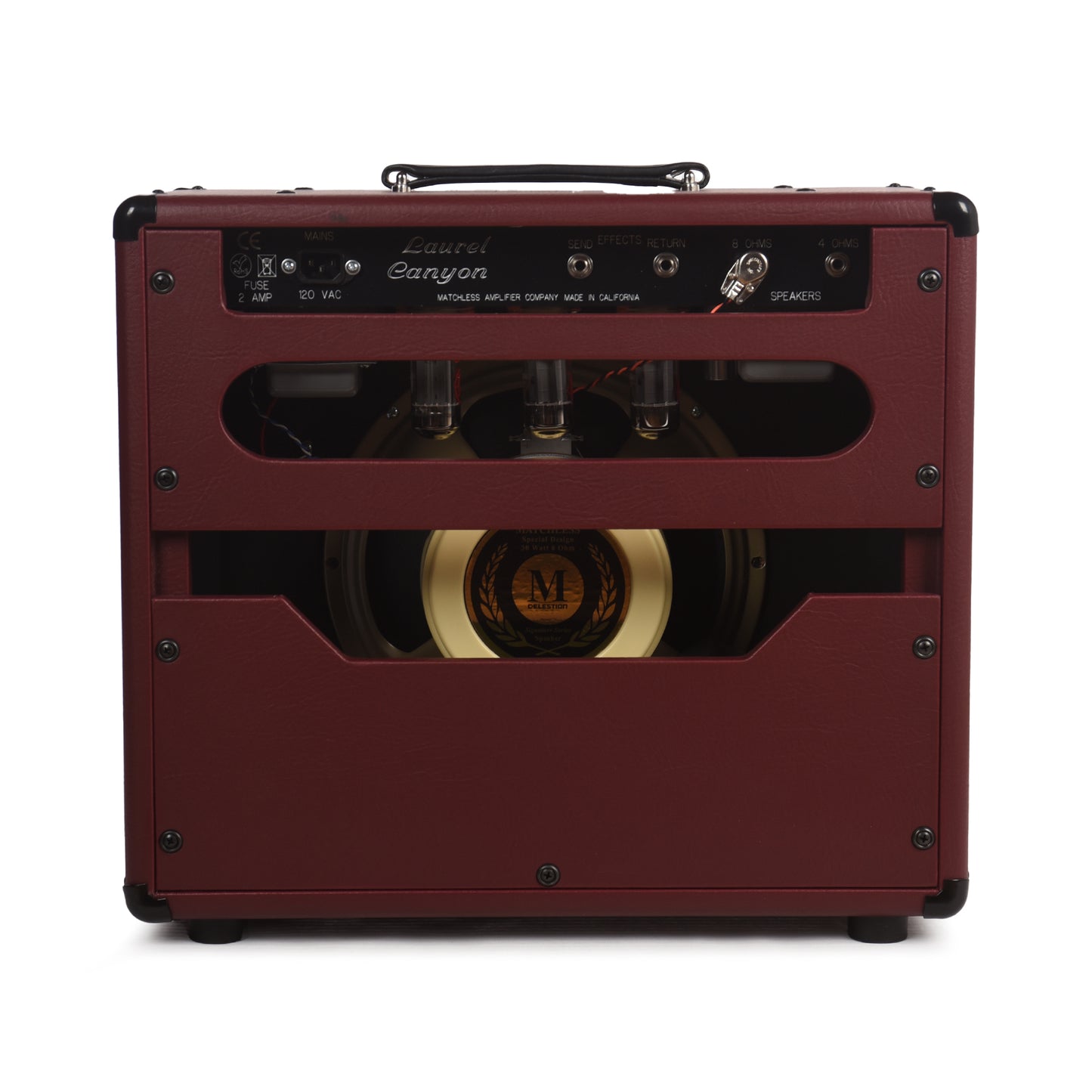 Matchless Laurel Canyon 20W 1x12" Combo Burgundy w/Gold Grill