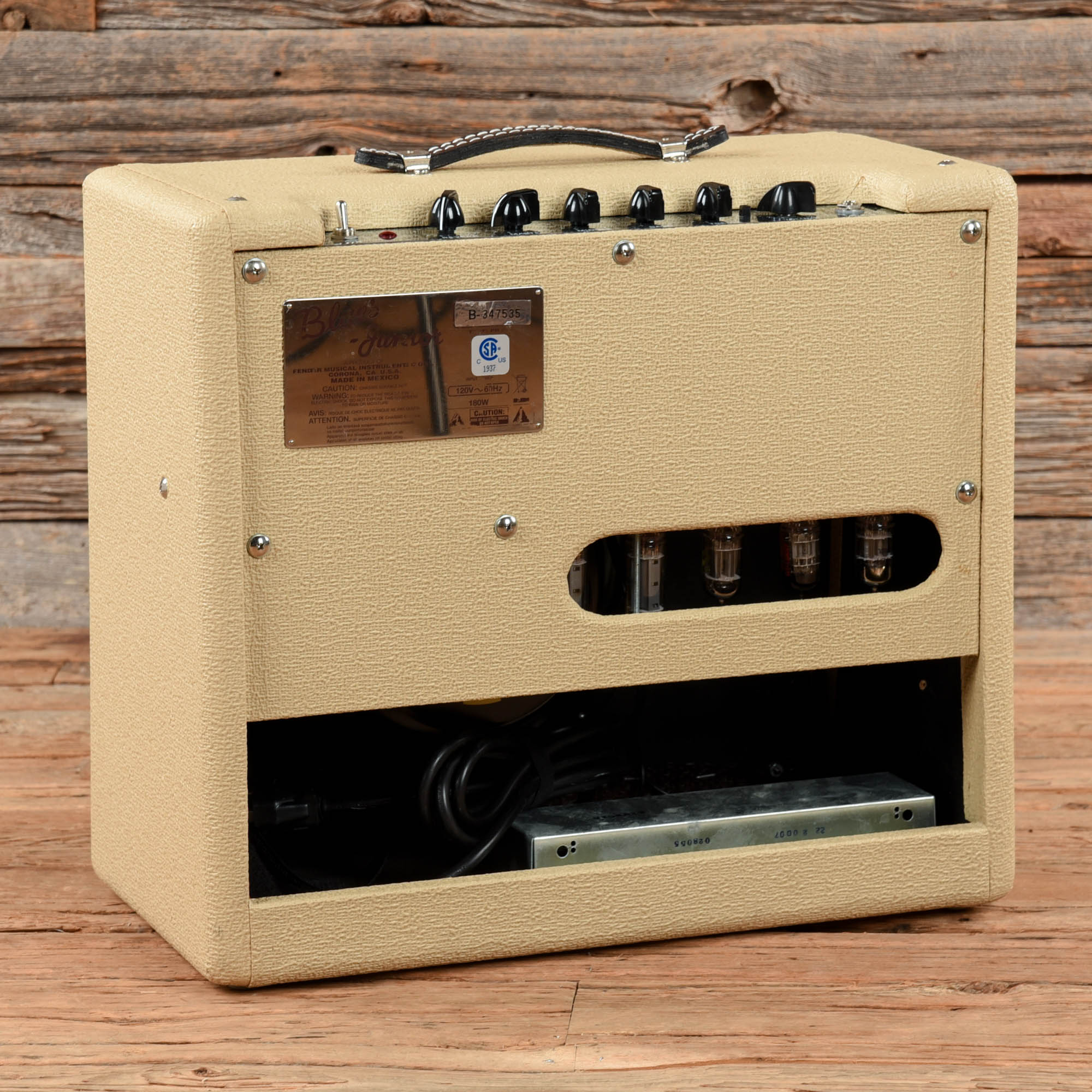 Fender Blues Junior w/ Bill M Mods and Road Case