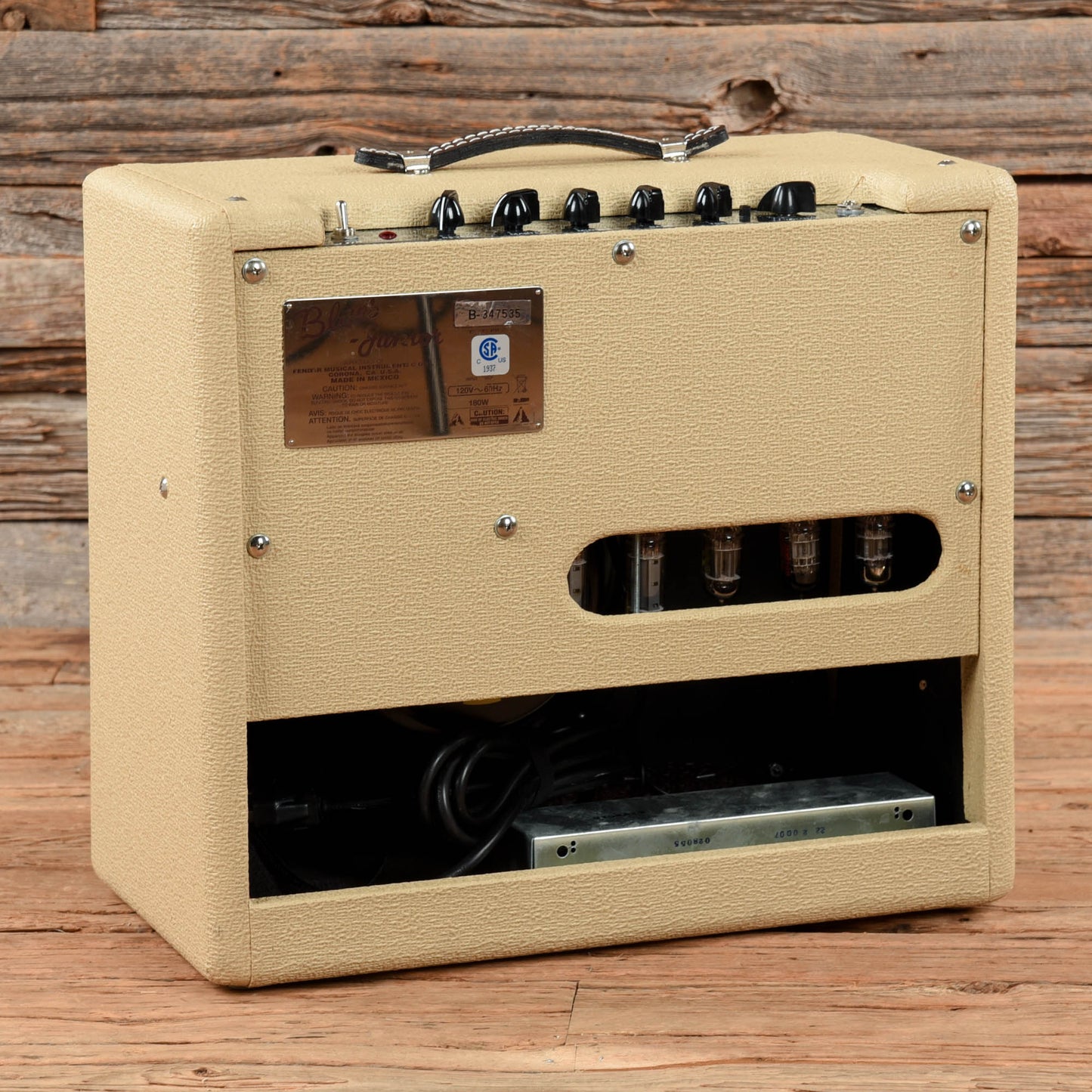 Fender Blues Junior w/ Bill M Mods and Road Case