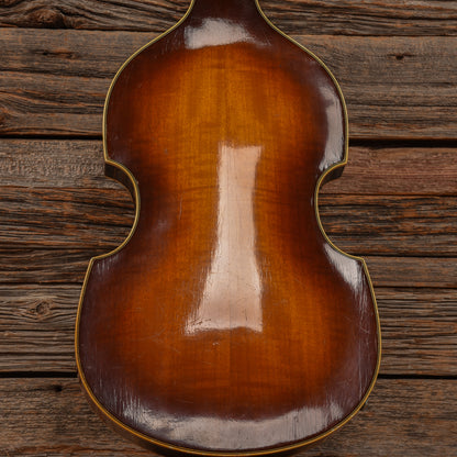 Hofner 500/1 1963 body w/Late 70s neck Sunburst 1963 LEFTY