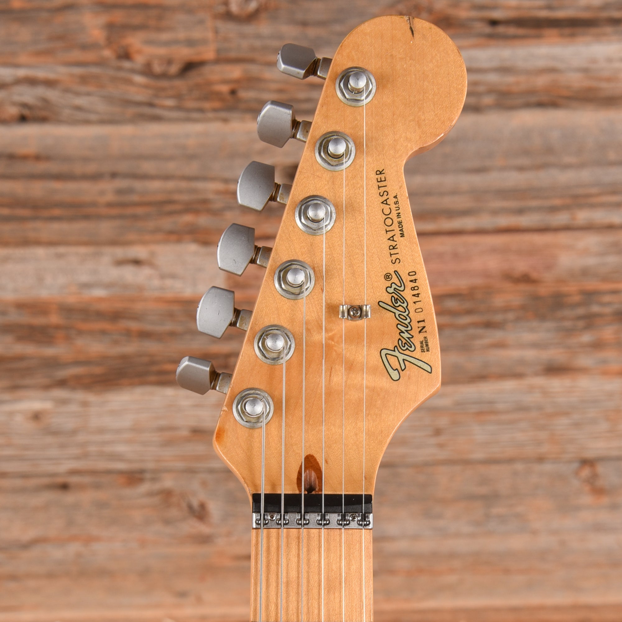 Fender American Standard Stratocaster Neck with Stratocaster Plus Body Crimson Burst