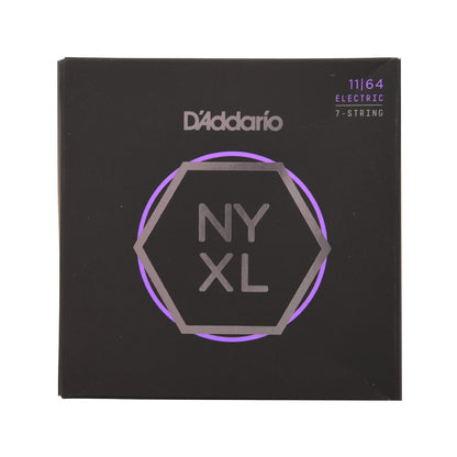 D'Addario NYXL Electric Guitar Medium 7 String