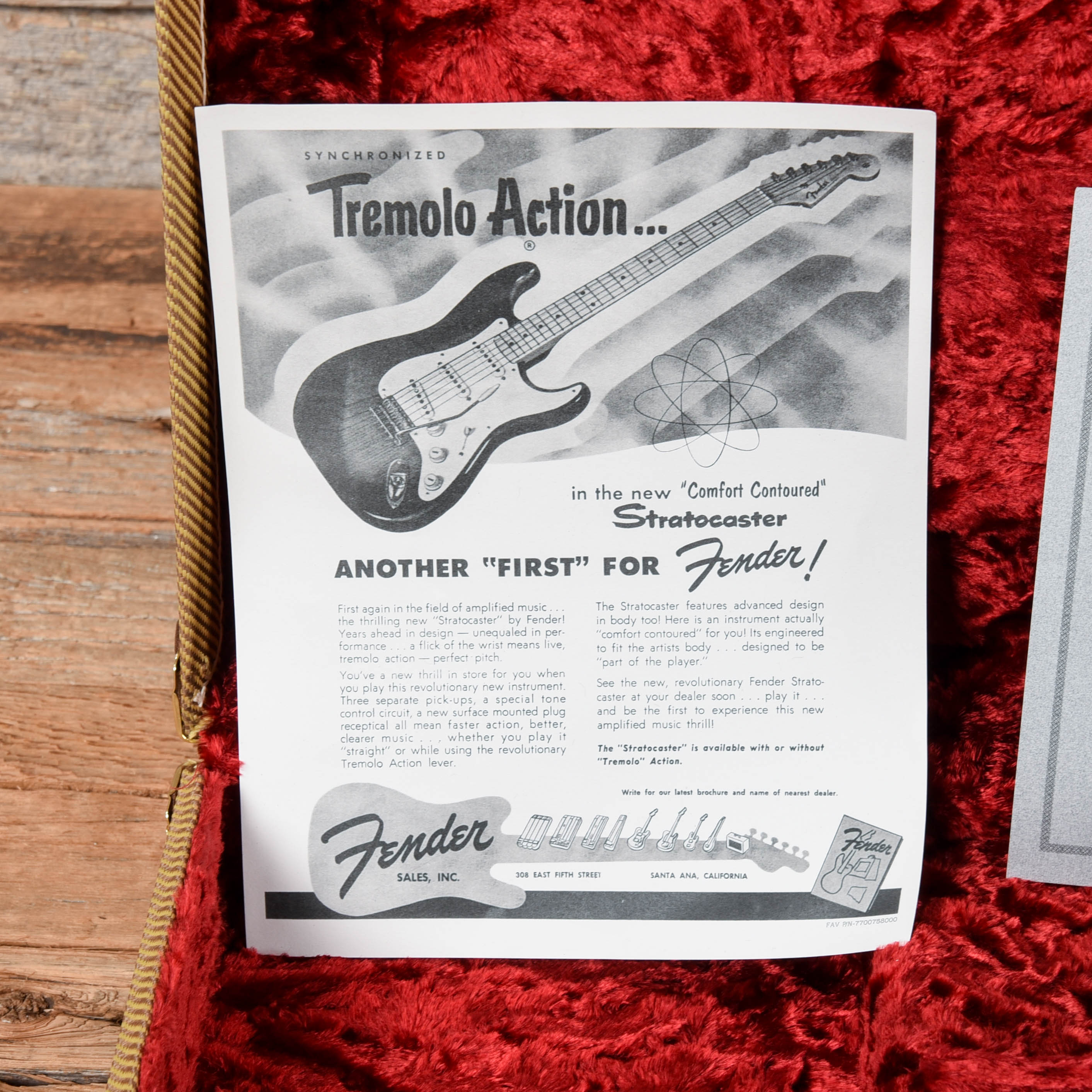 Fender Custom Shop '54 Roasted Stratocaster NOS Desert Sand 2024