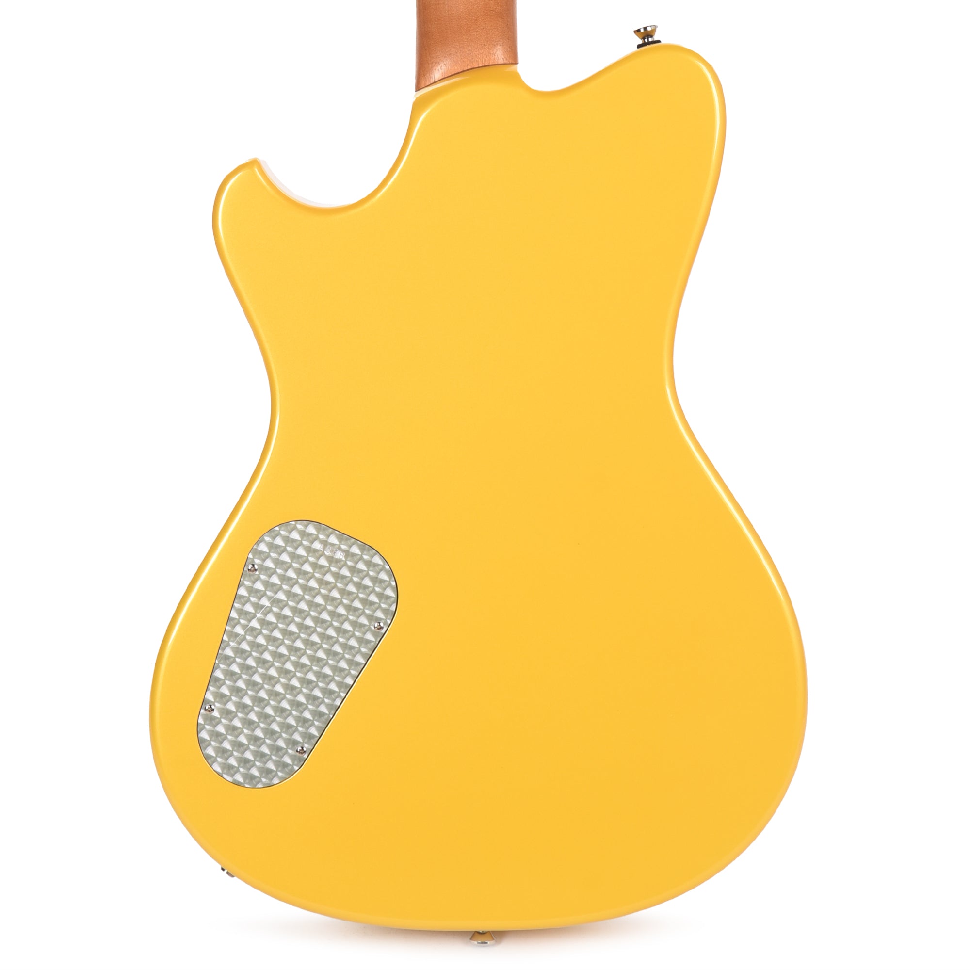 Powers Electric A-Type Select Flame Transparent Saffron Yellow Metallic w/PF42 Pickups