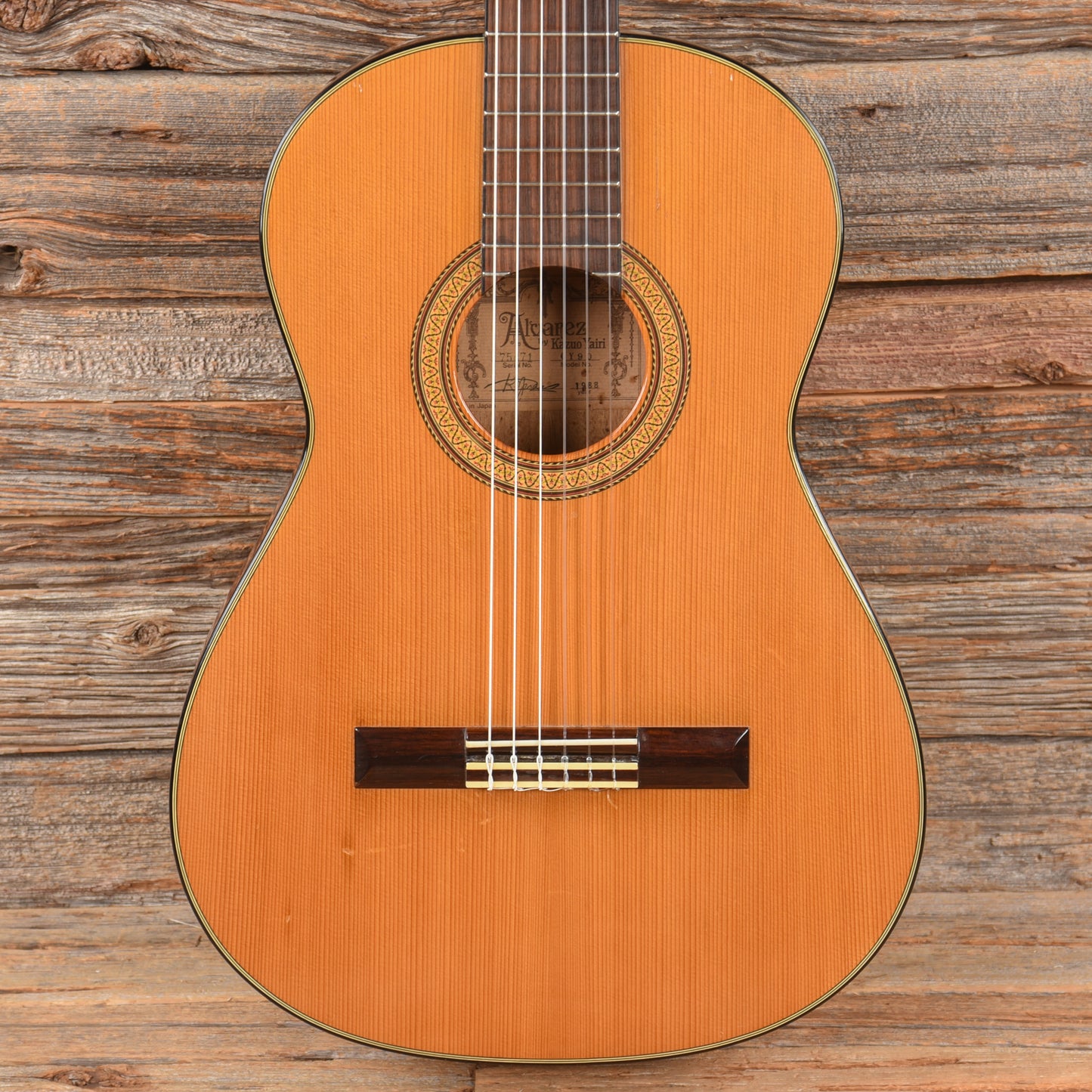 Alvarez by Yairi CY-90 Classical Natural 1988