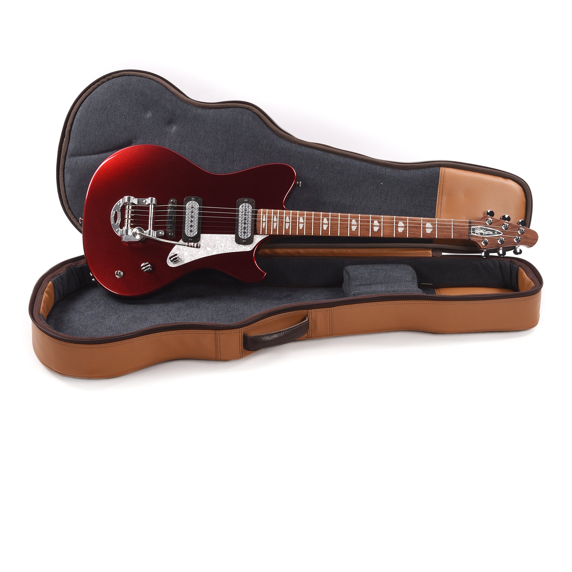 Powers Electric A-Type Cranberry Metallic w/FF42 Pickups