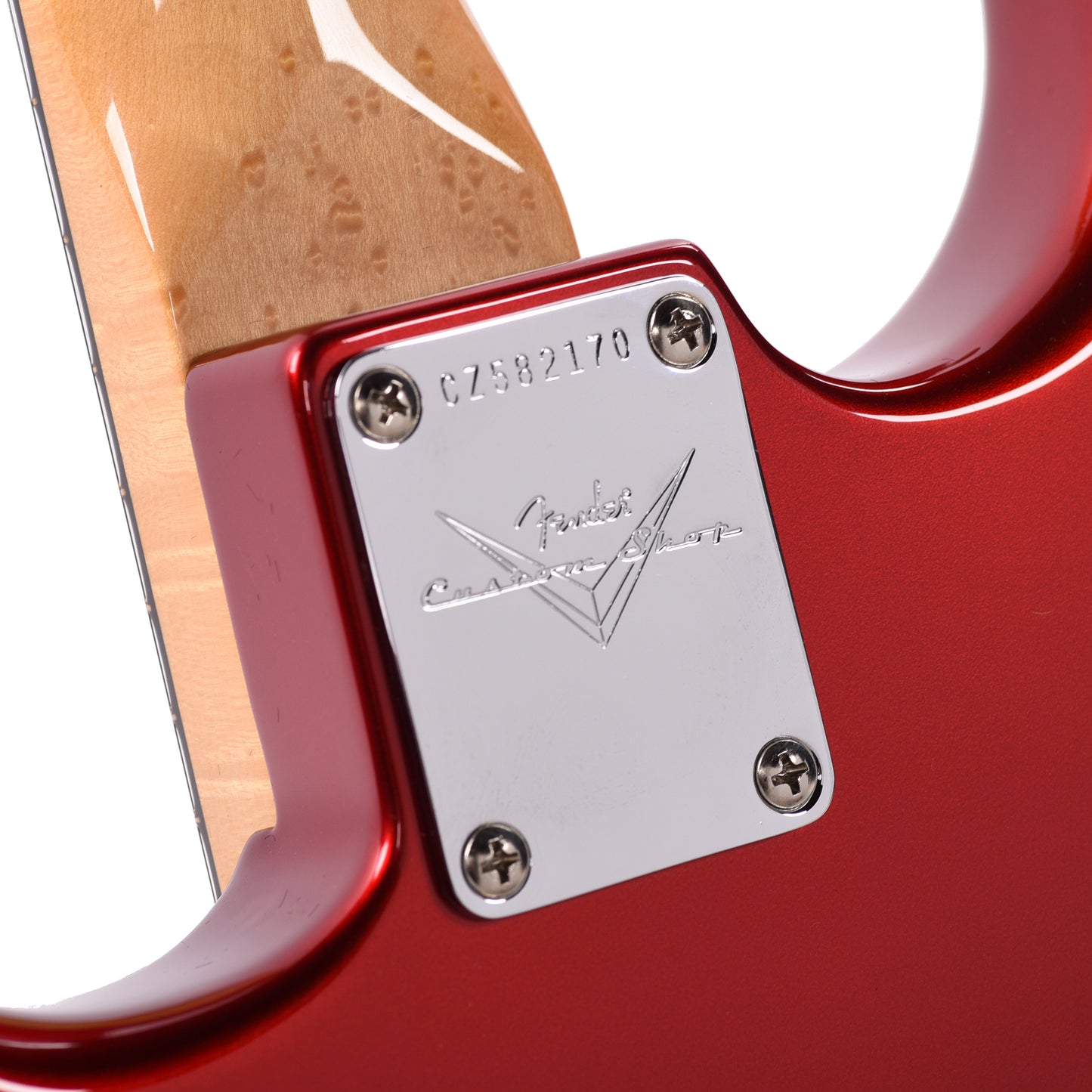 Fender Custom Shop '60s Gold Leaf Competition Stratocaster NOS Candy Apple Red Apprentice Built by Dan Gonzalez