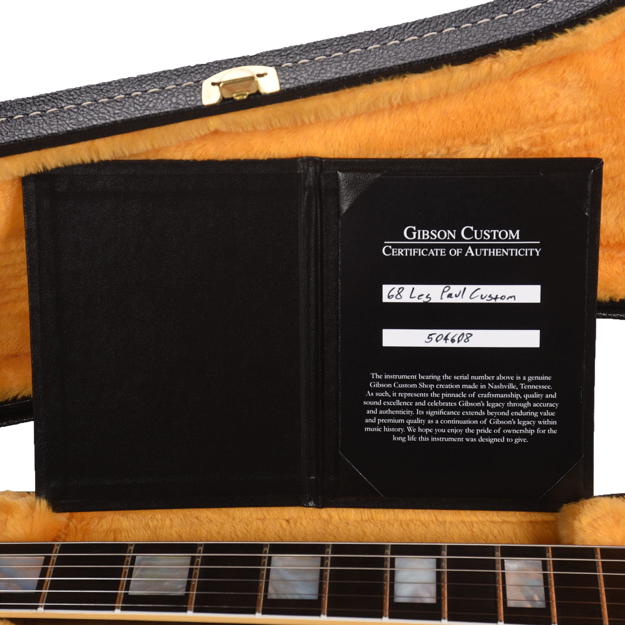 Gibson Custom Shop 1968 Les Paul Custom 