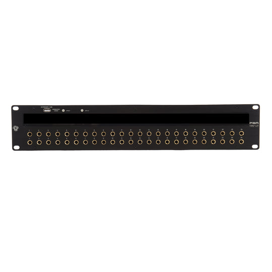 Black Lion Audio PBR TRS3 LIT 48-Point Gold-Plated TRS Patchbay w/ Customizable LED display