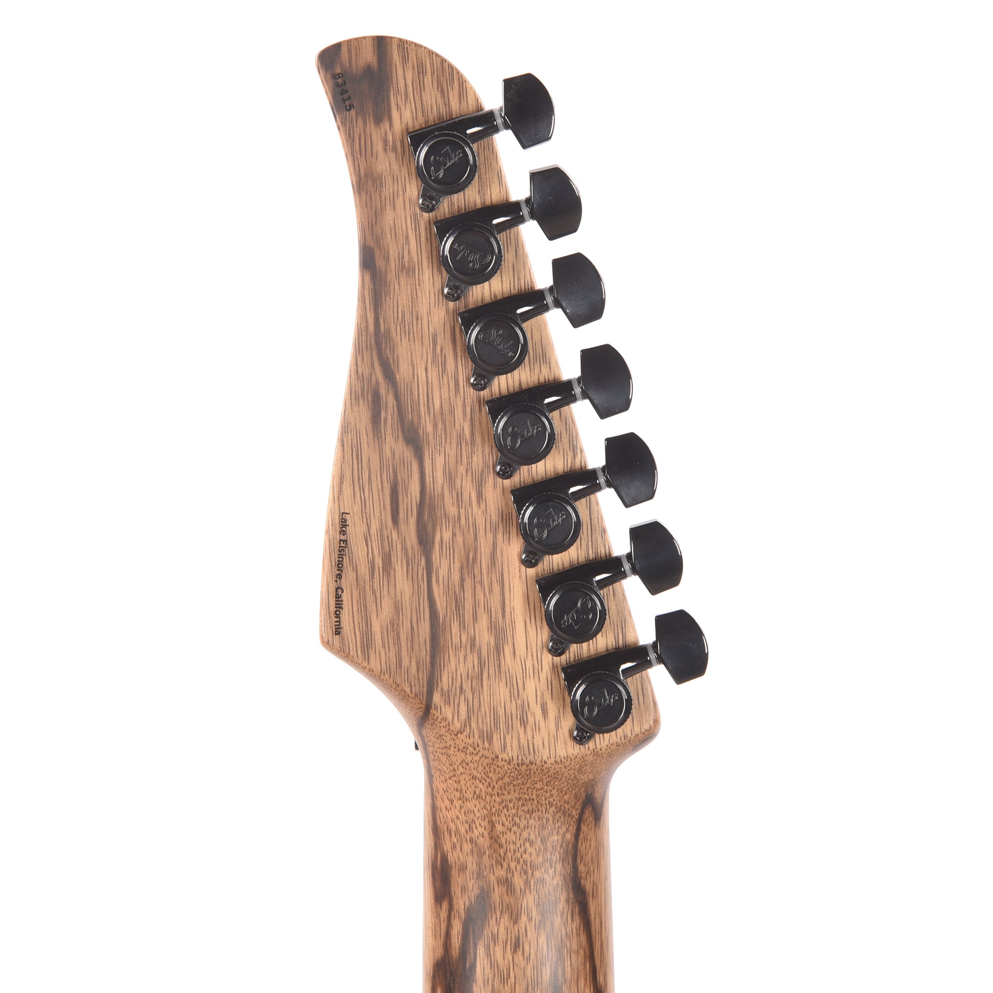 Suhr Custom Modern 7 Natural w/CME-Selected Figured Walnut Top