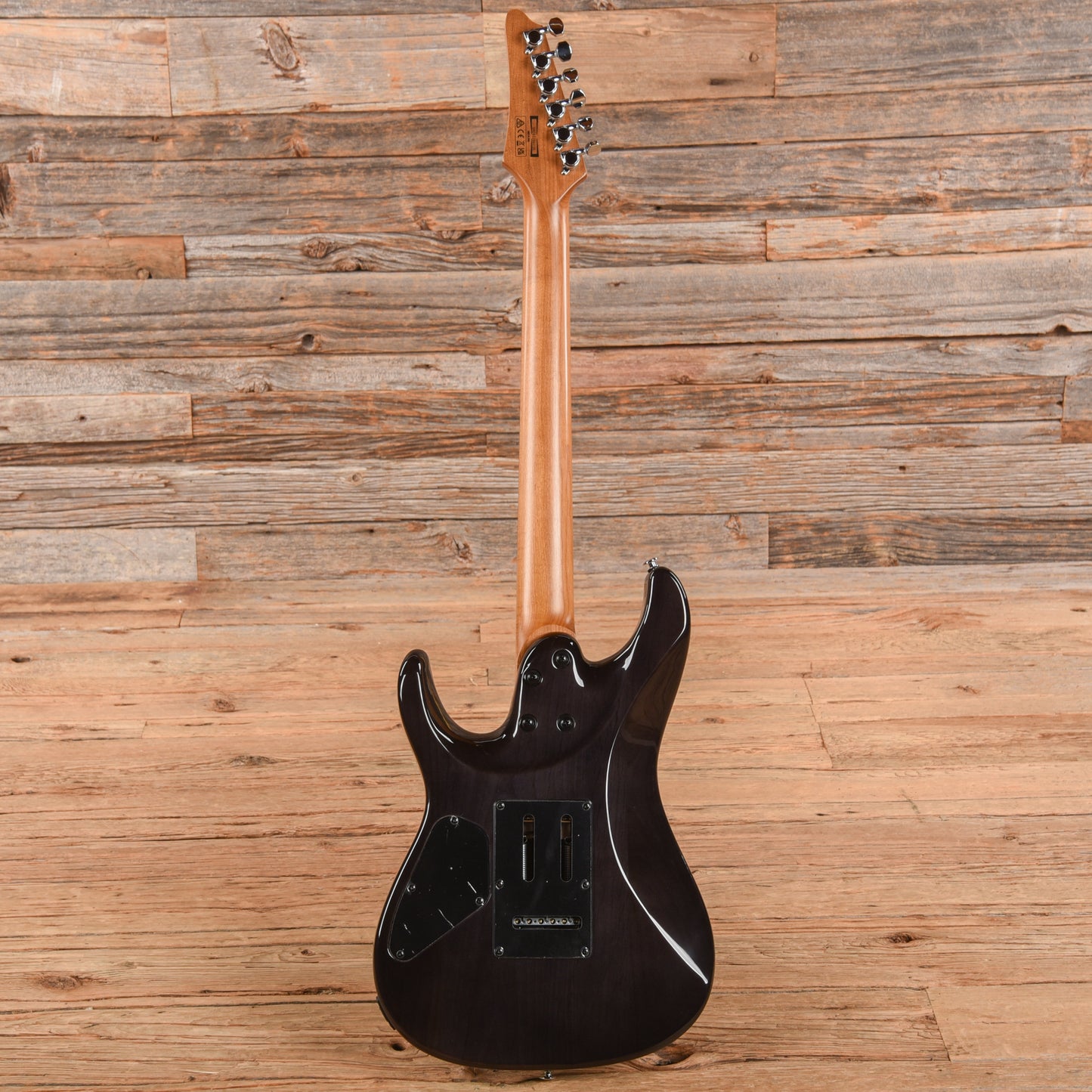 Ibanez AZ24S1F Standard Transparent Black Sunburst 2024