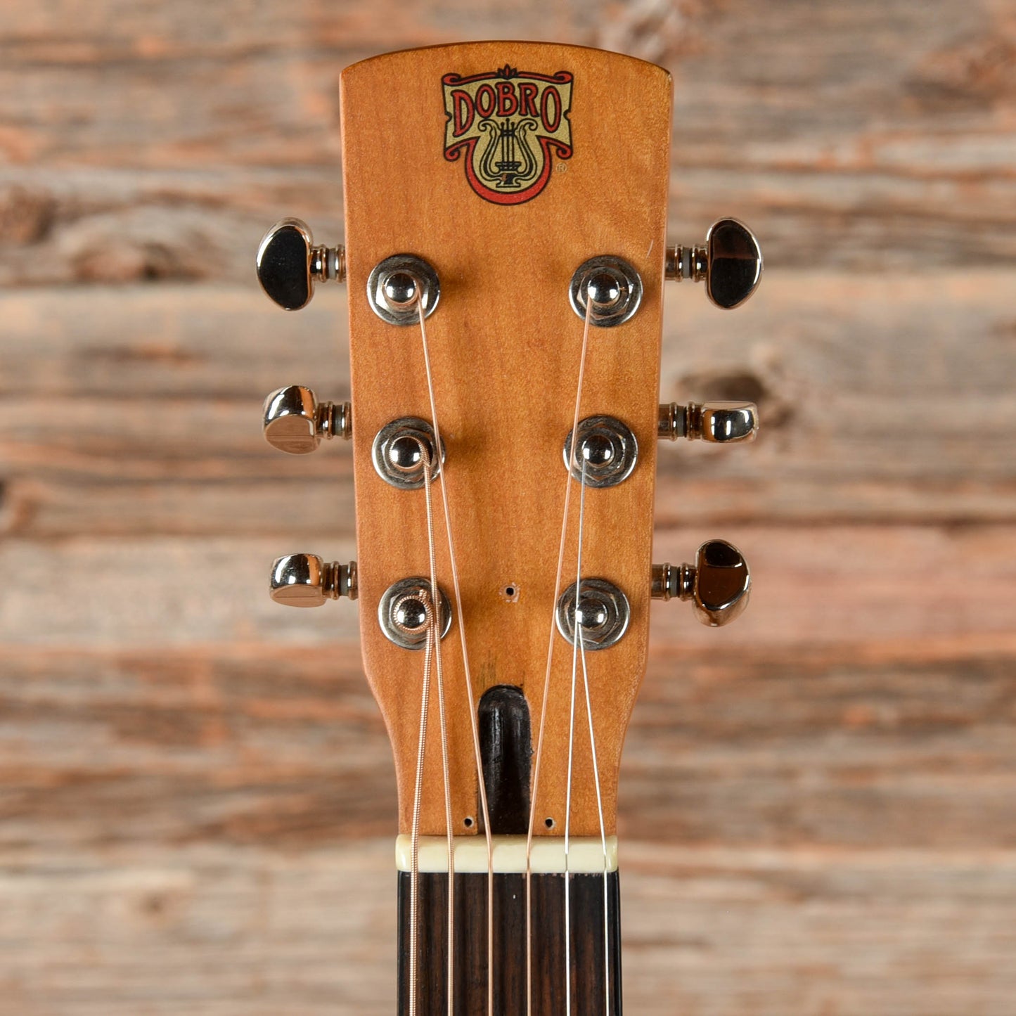 Dobro Hound Dog Deluxe Round Neck