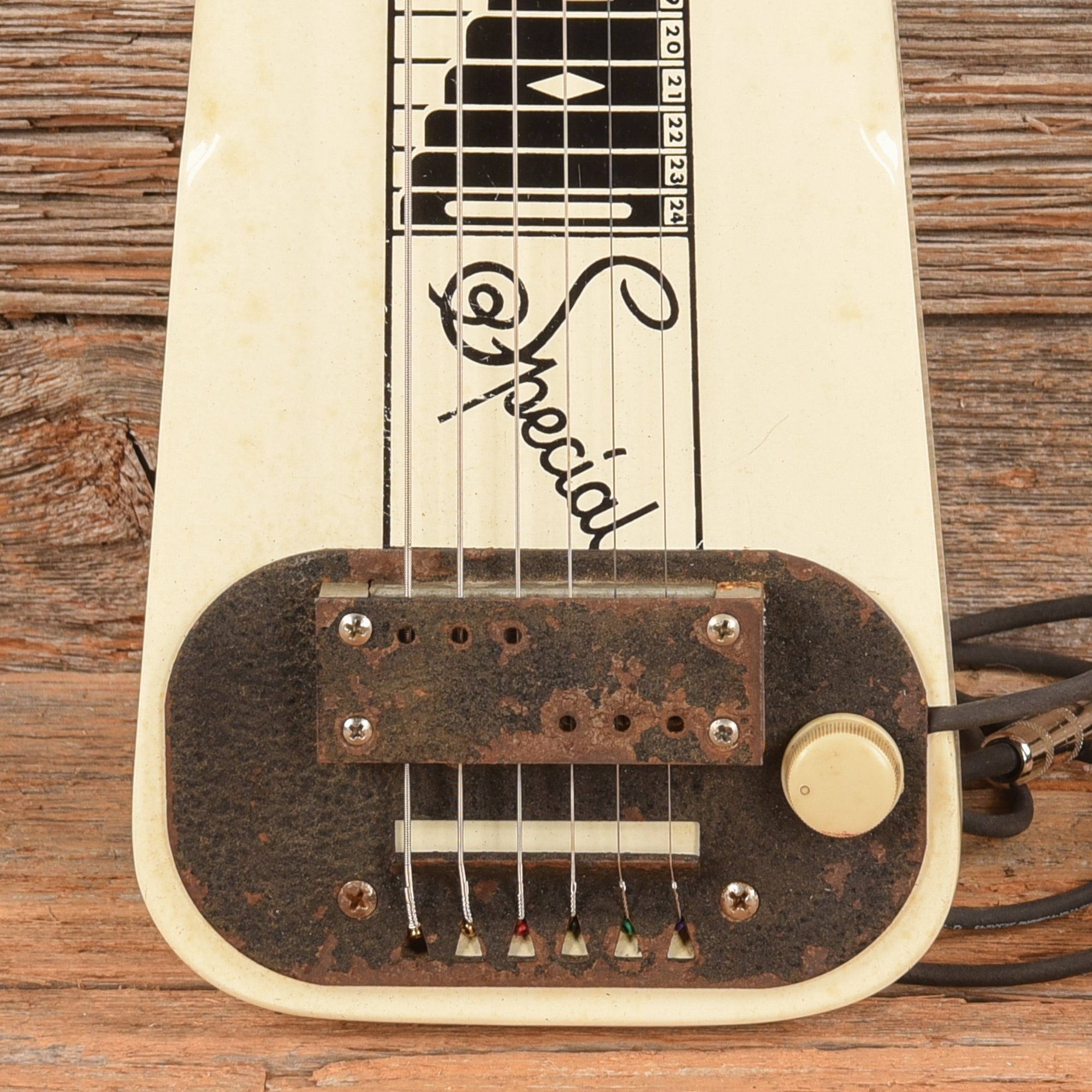 Supro Special Lap Steel White 1959