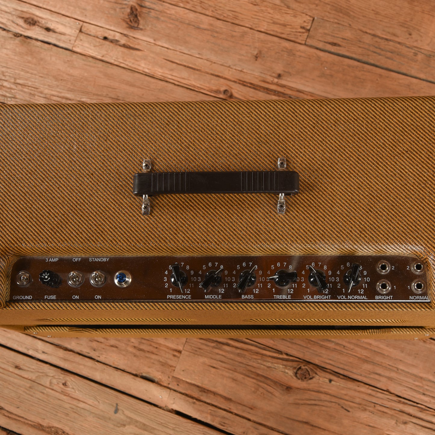 Clark Amplification Low Country 5F8A High Power Tweed Twin 80-Watt 2x12" Guitar Combo Amp