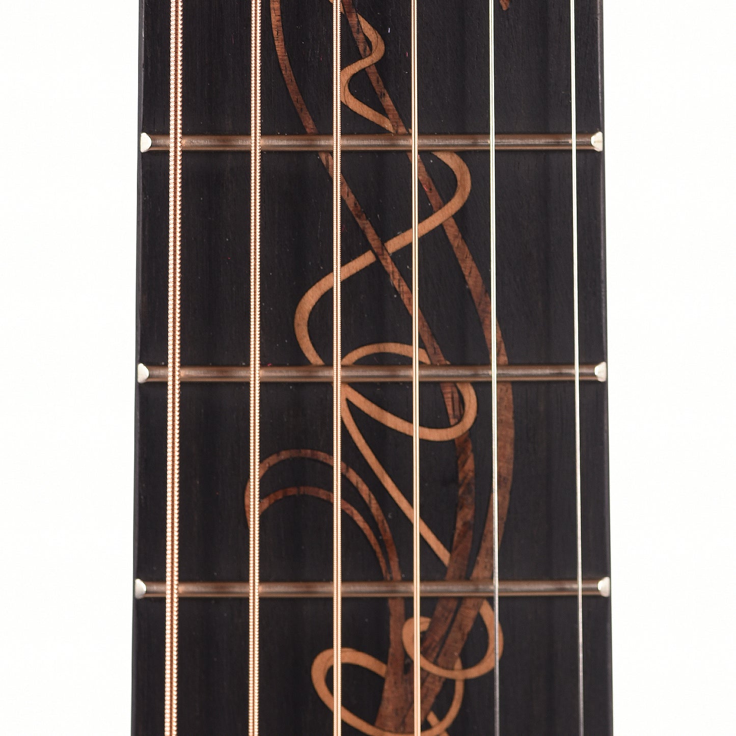 Taylor Custom Grand Concert 12-Fret Tasmanian Blackwood Antique Blonde w/Engraved Twist & Ocean Vine Inlays