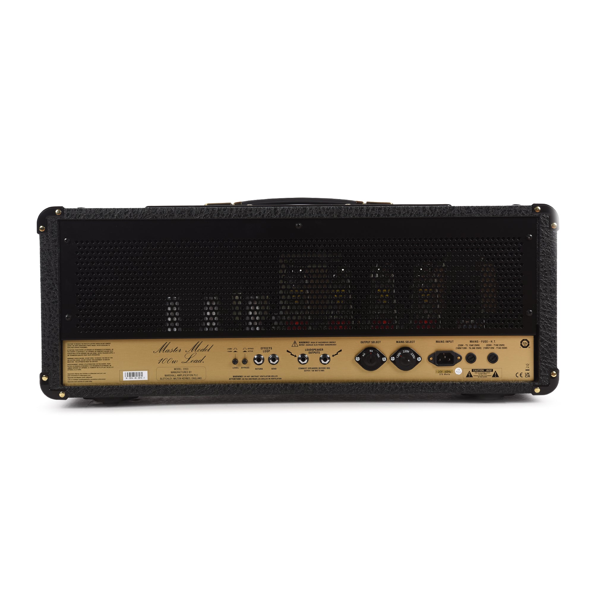 Marshall JCM800 100W All-Valve Head w/FX Loop