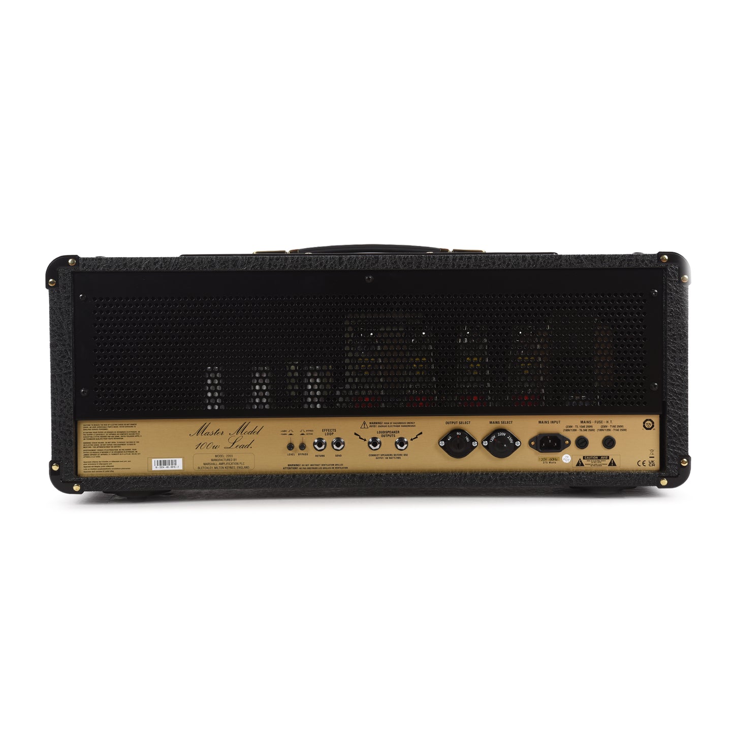 Marshall JCM800 100W All-Valve Head w/FX Loop