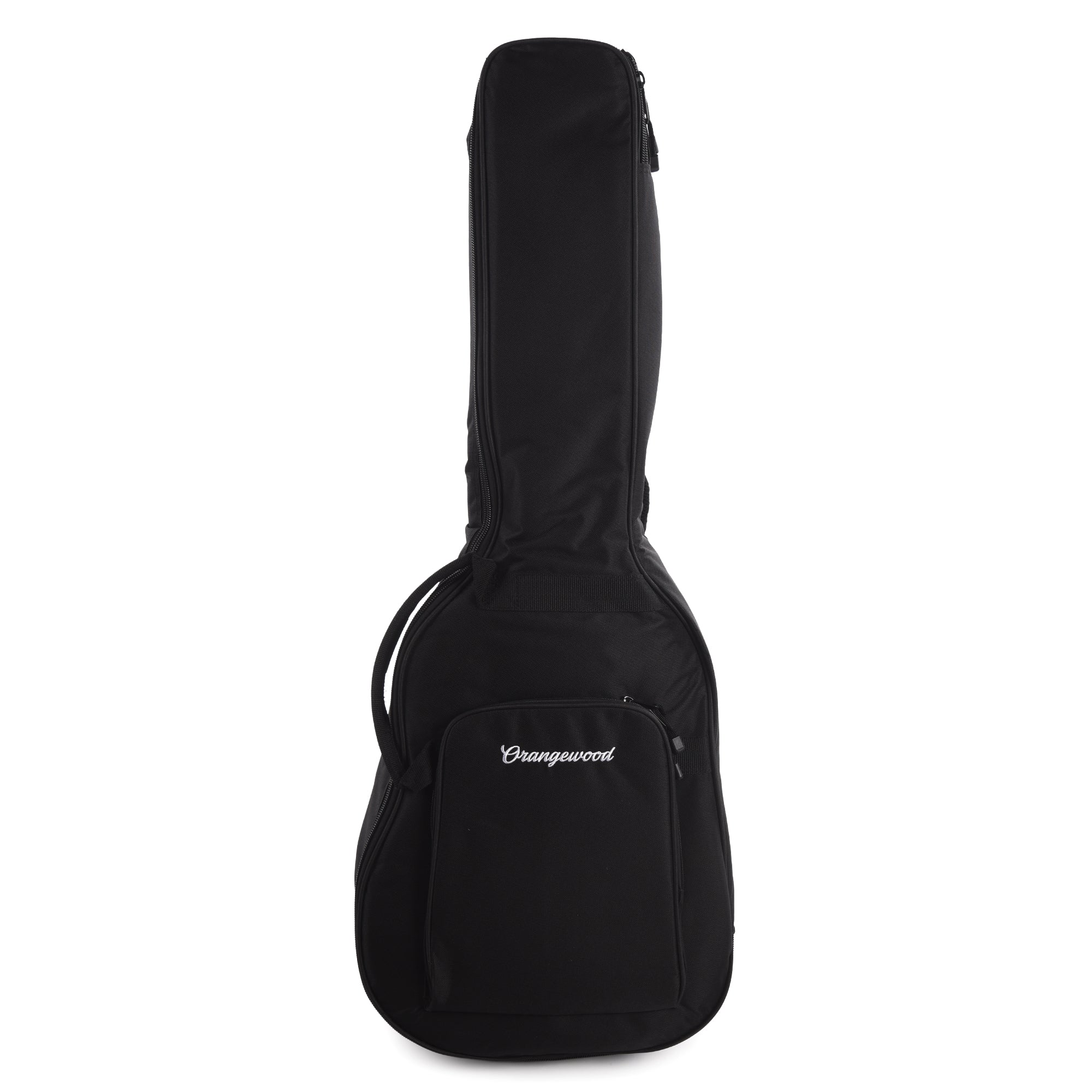 Orangewood Juniper Black Live Rubber Bridge Parlor Acoustic Guitar Lefty