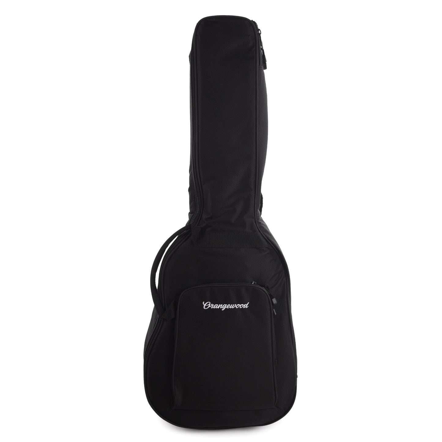 Orangewood Juniper Black Live Rubber Bridge Parlor Acoustic Guitar Lefty