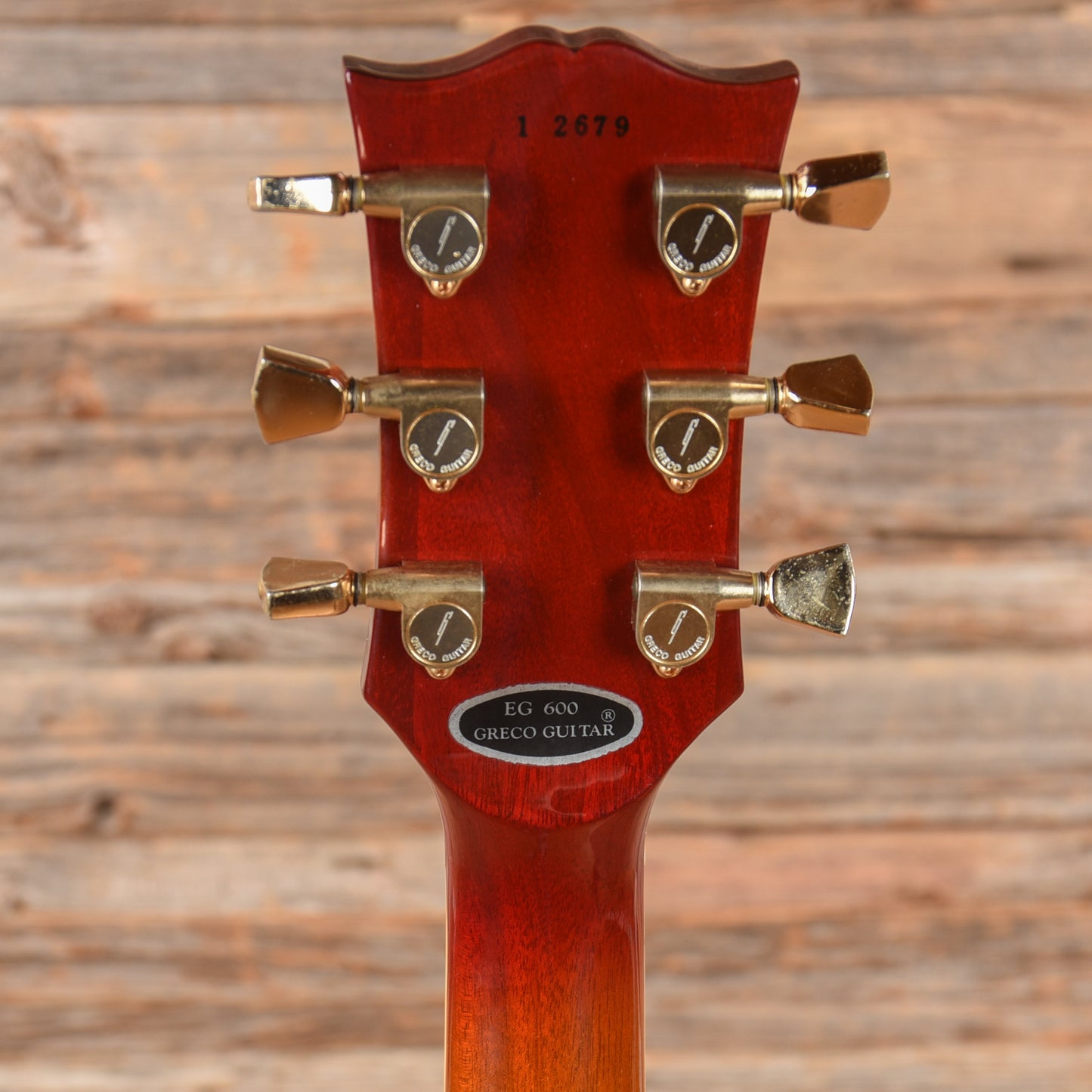 Greco EG-600 Cherry Sunburst 1981