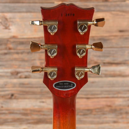 Greco EG-600 Cherry Sunburst 1981
