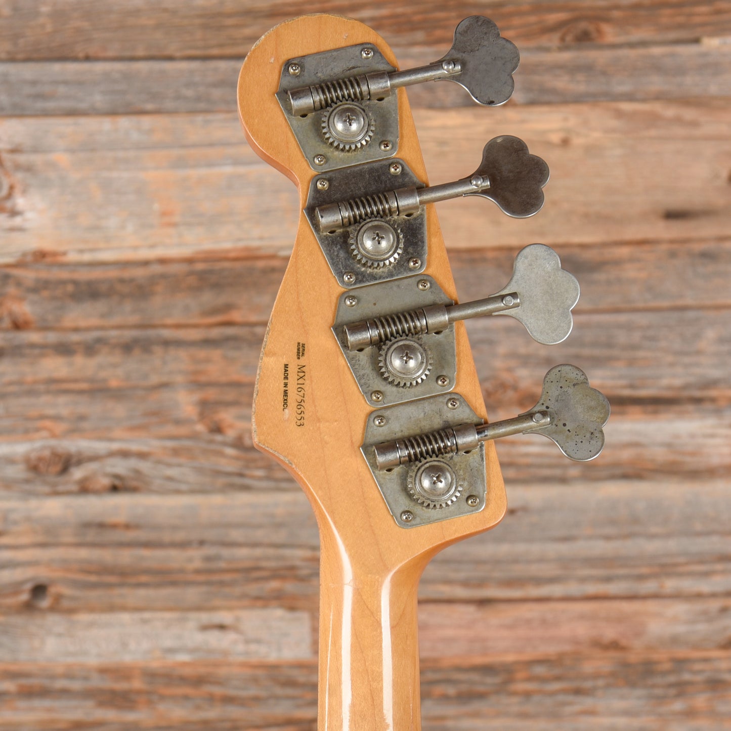 Fender Artist Series Flea Signature Road Worn Jazz Bass Shell Pink 2016