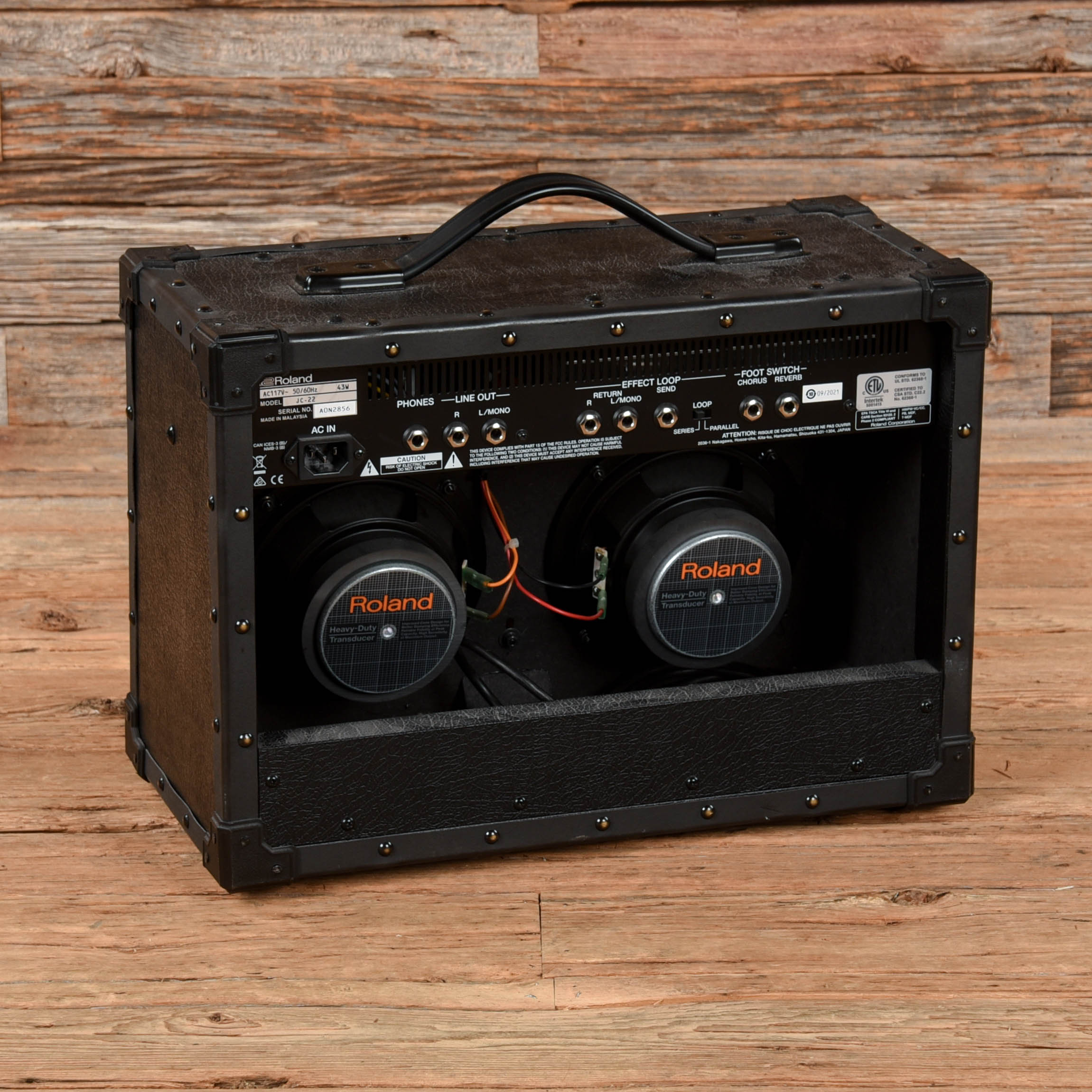 Roland JC-22 Jazz Chorus 2-Channel 30-Watt 2x6.5