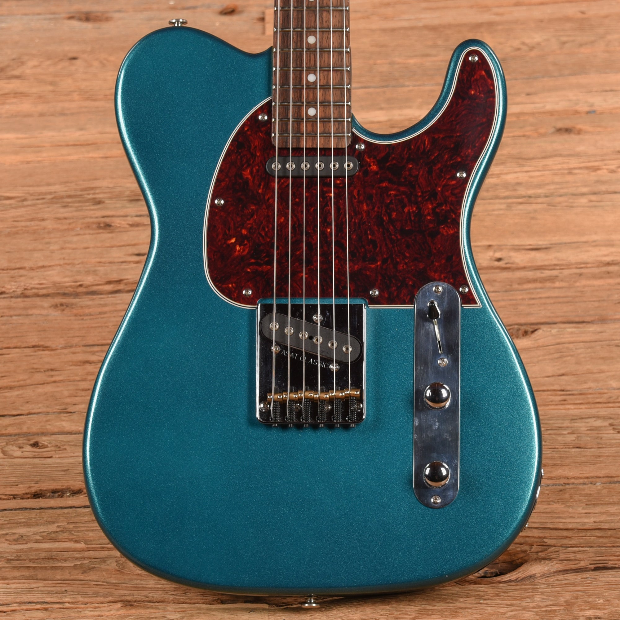G&L Tribute Series ASAT Classic Emerald Blue 2021