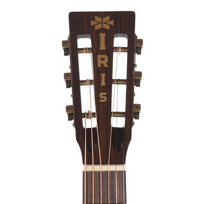 Iris OG 12-Fret Mahogany Natural w/Slotted Headstock & 1 3/4" Nut