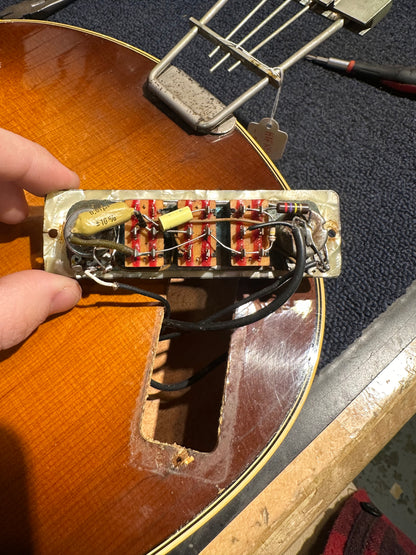 Hofner 500/1 1963 body w/Late 70s neck Sunburst 1963 LEFTY