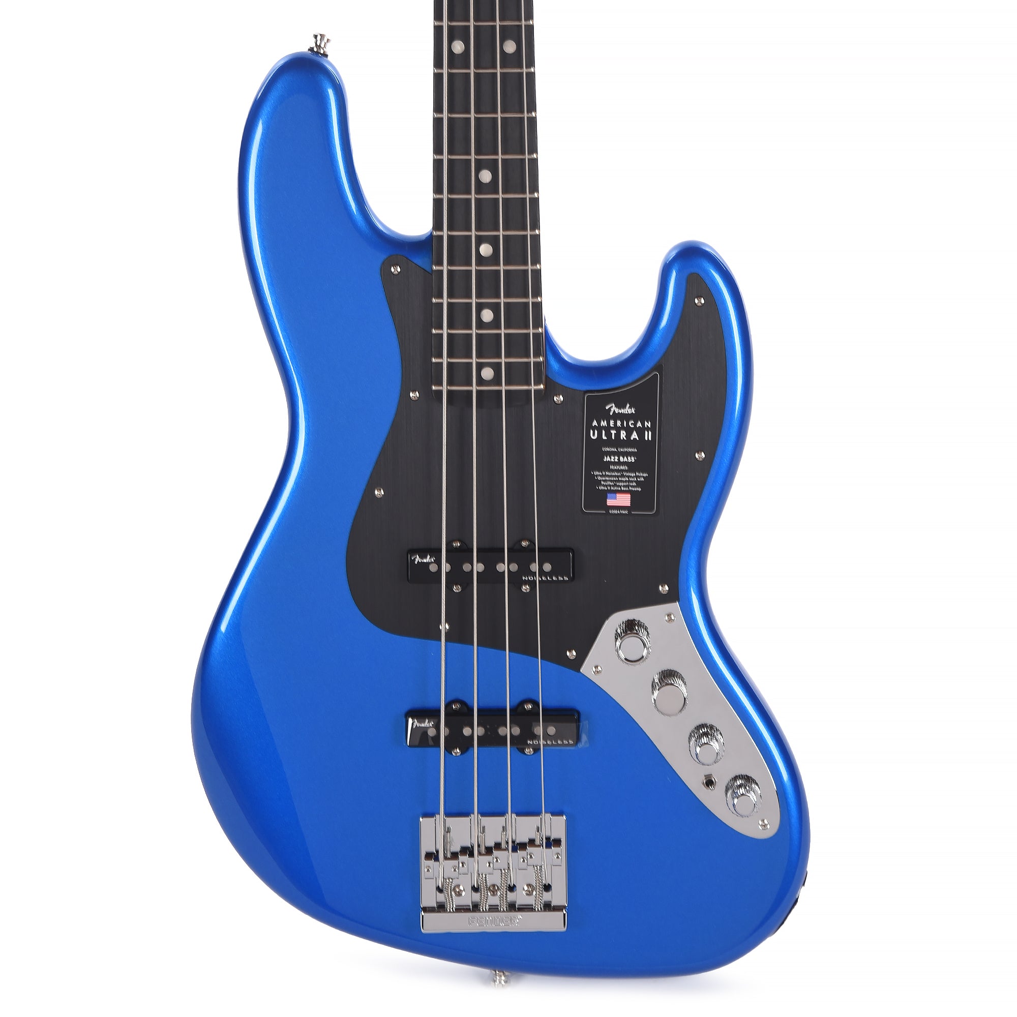 Fender American Ultra II Jazz Bass Noble Blue