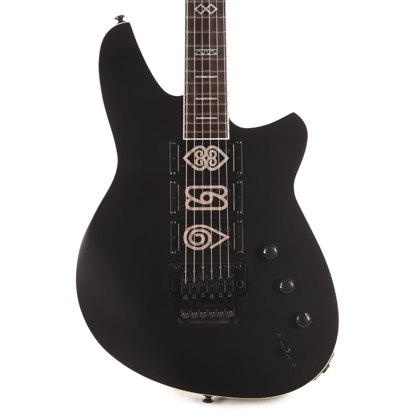 Reverend Vernon Reid Signature The Dark Midnight Black Electric Guitar