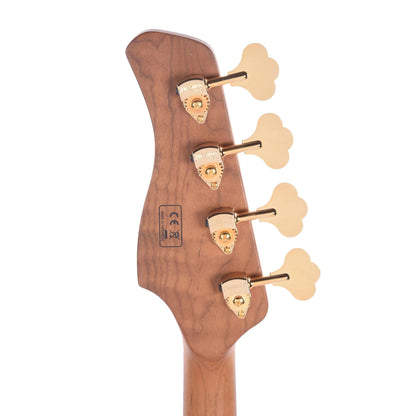 Sire Marcus Miller V10 DX Flame Maple/Swamp Ash 4-String Natural