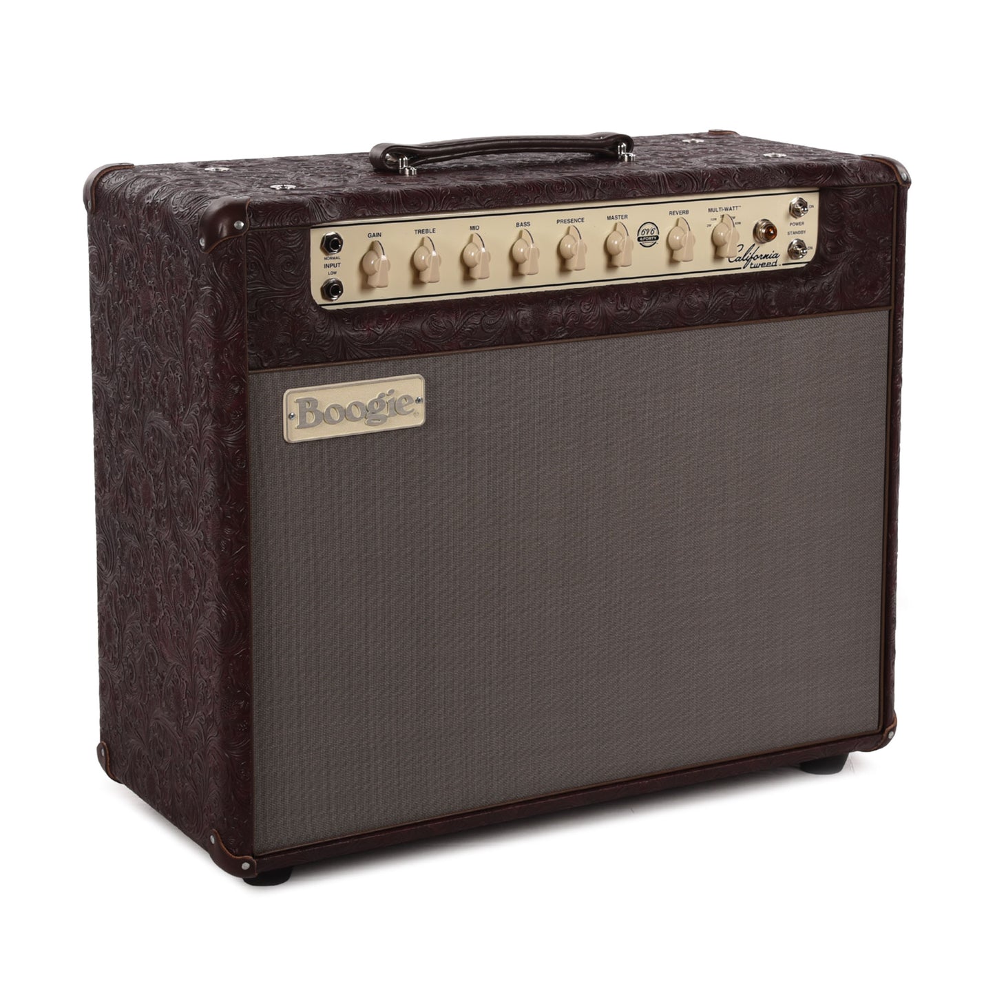 Mesa/Boogie California Tweed 6V6 4:40 40W 1x12 Combo Wine Buggy Western Vinyl w/ Dark Grey Grille