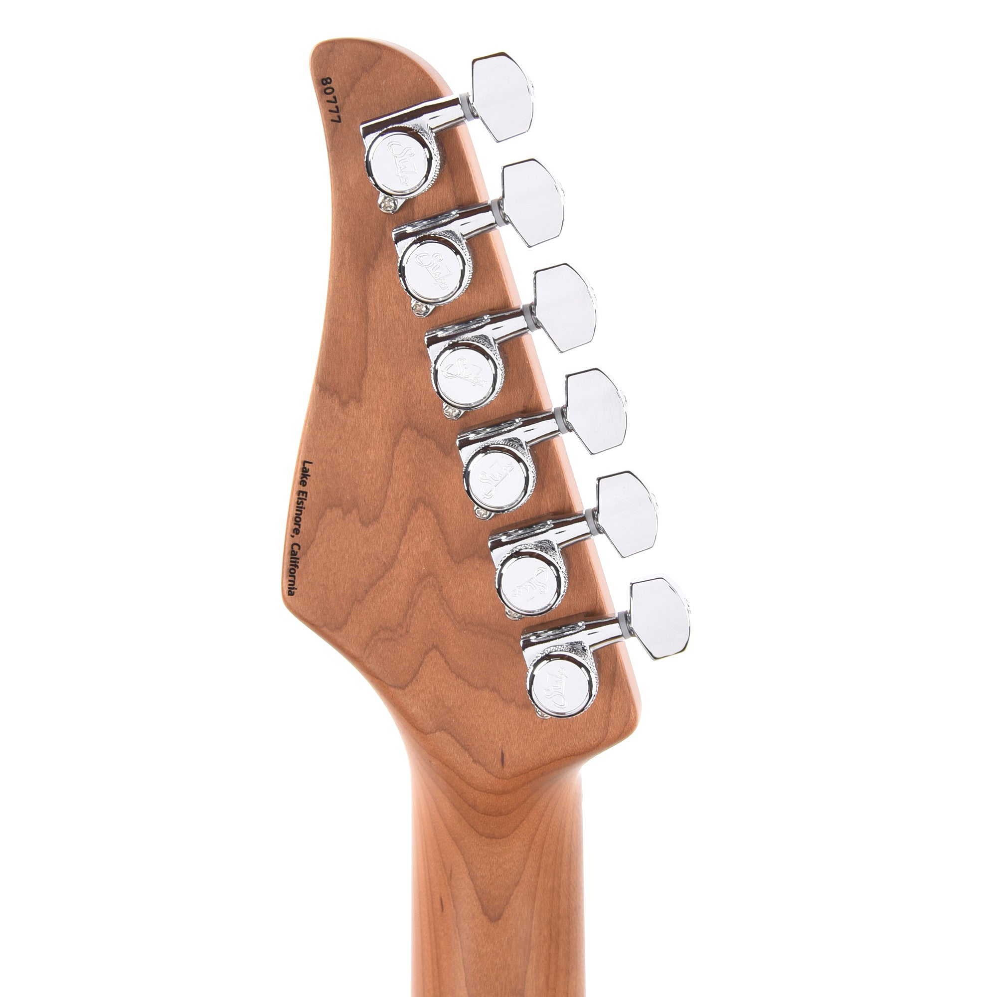 Suhr Custom Classic T Swamp Ash Trans White w/Roasted Maple Neck