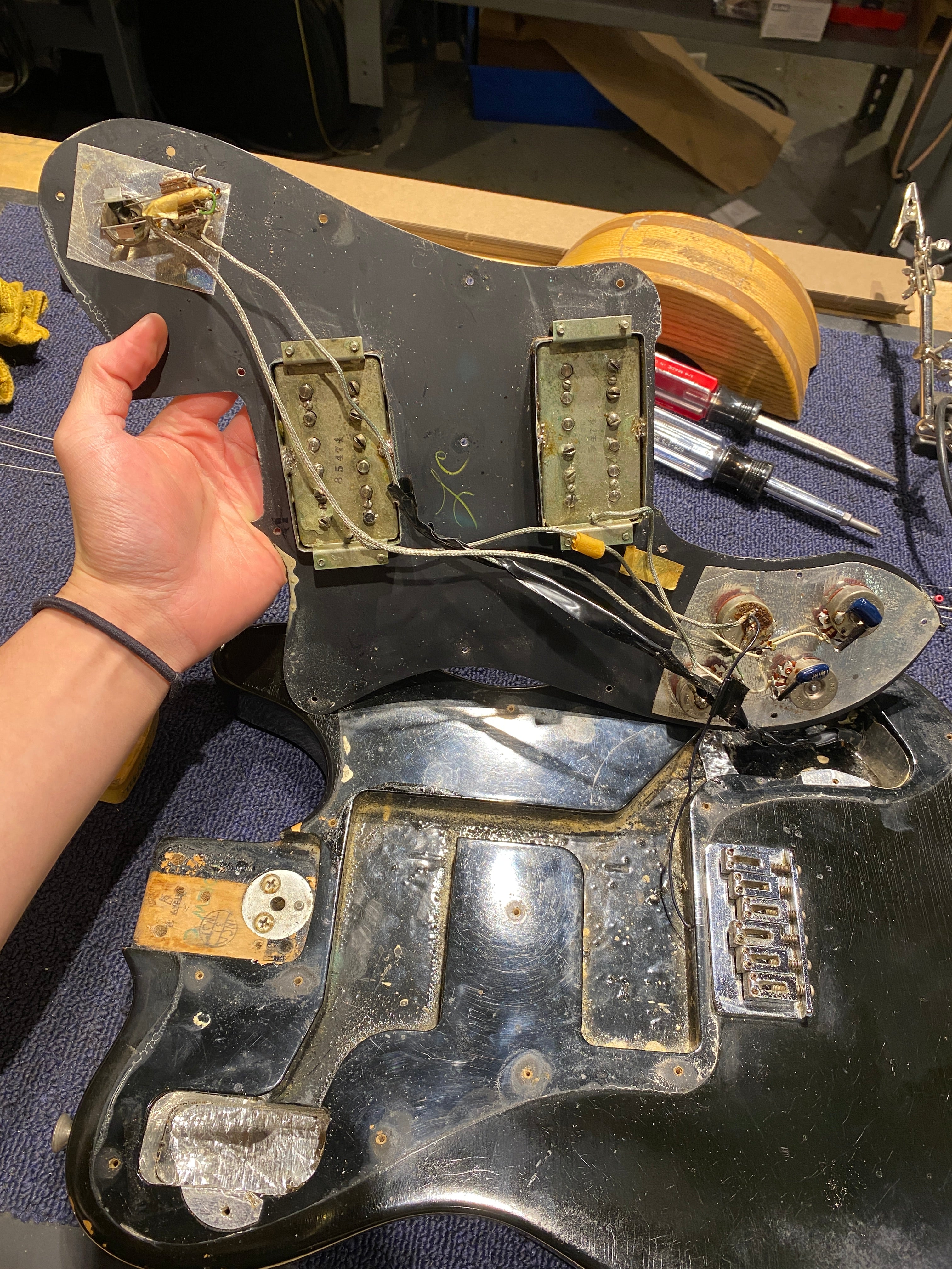 Fender Telecaster Deluxe Black 1975