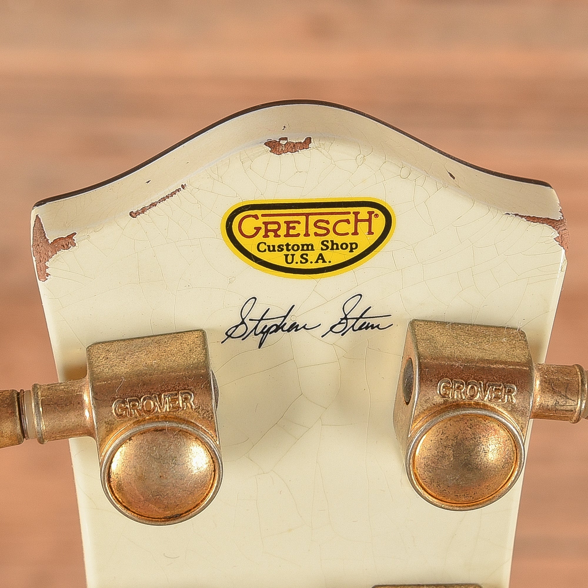 Gretsch Custom Shop G6199 Caddy Bo Relic Vintage White 2021