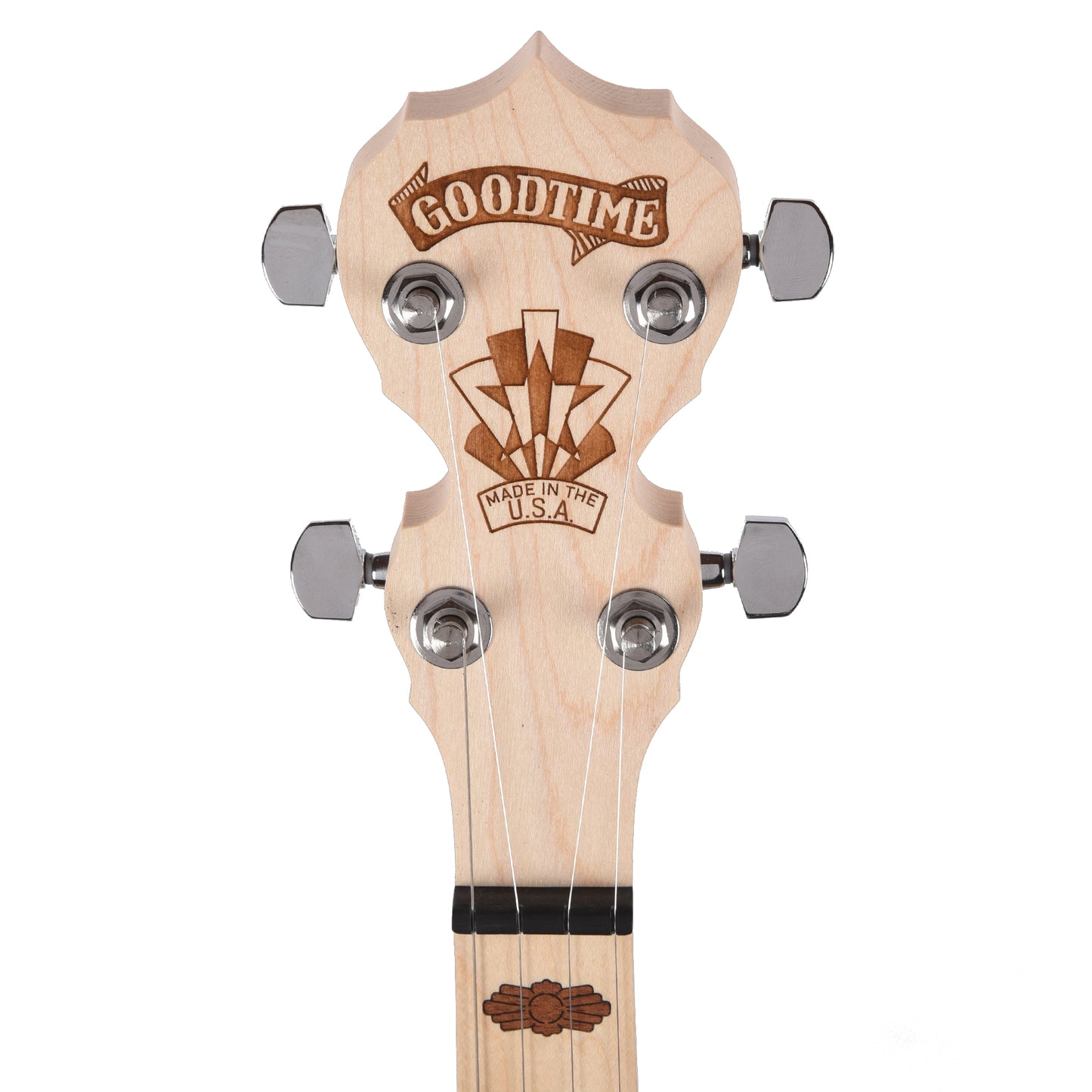 Deering Goodtime 5-String Openback Banjo Blonde
